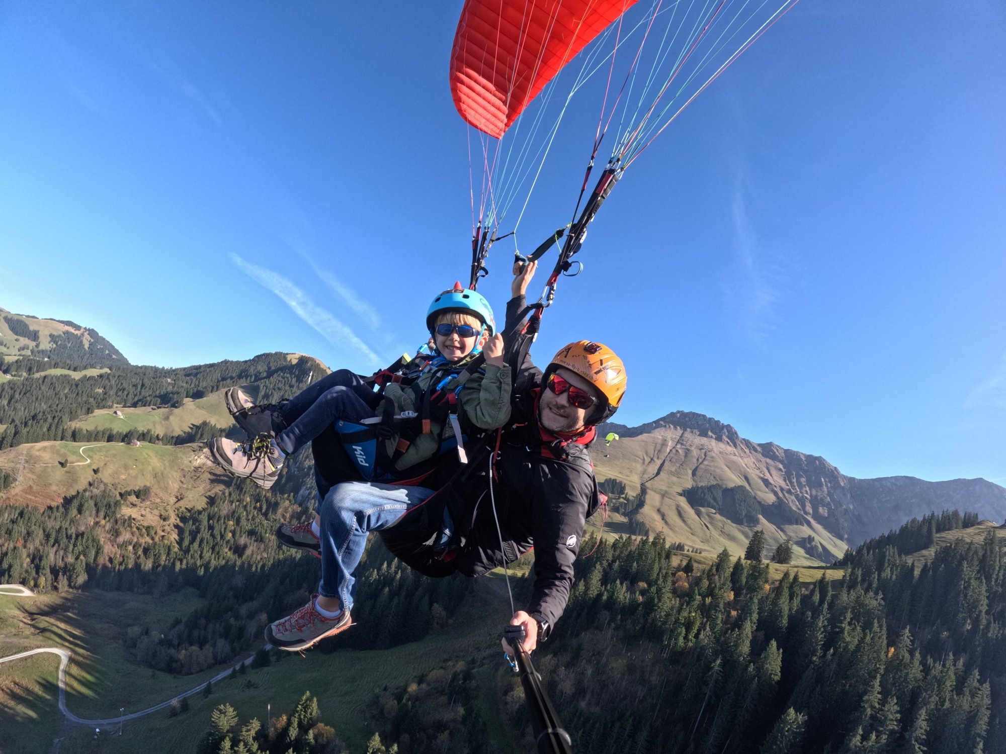Tandemflug Schwarzsee