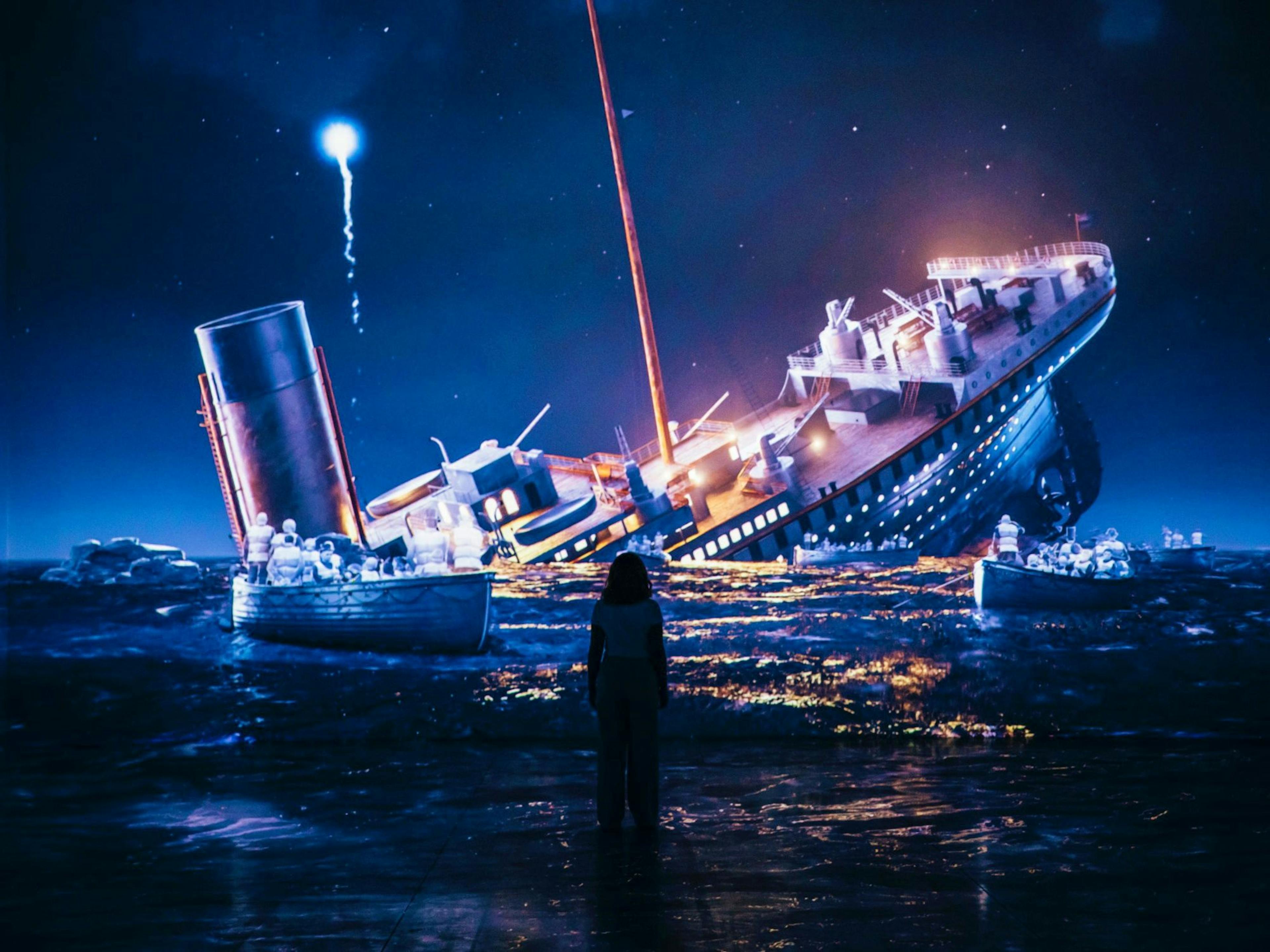 Tiket "Legenda Titanic" pameran imersif di Lichthalle Maag di Zürich