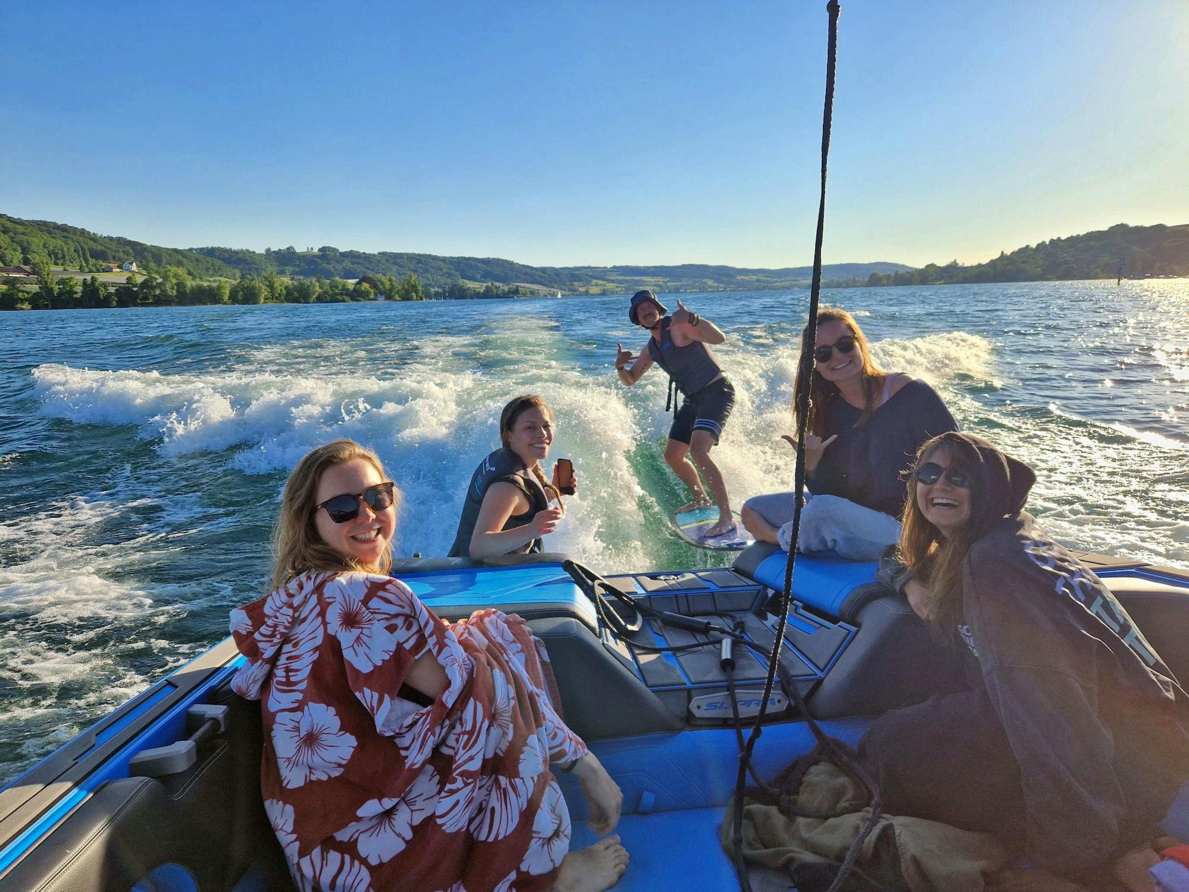 Wakesurf pubblici sul Lago di Costanza (Untersee)