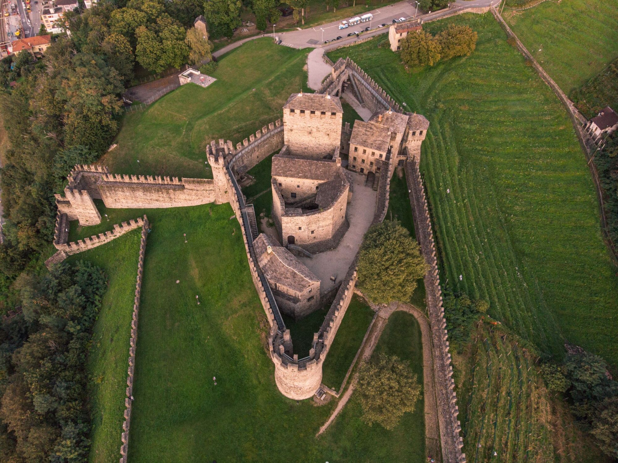 Castello di Montebello - © Fortezza di Bellinzona