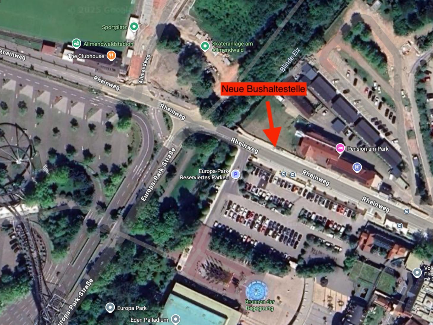 Nouveau parking bus dès 2026