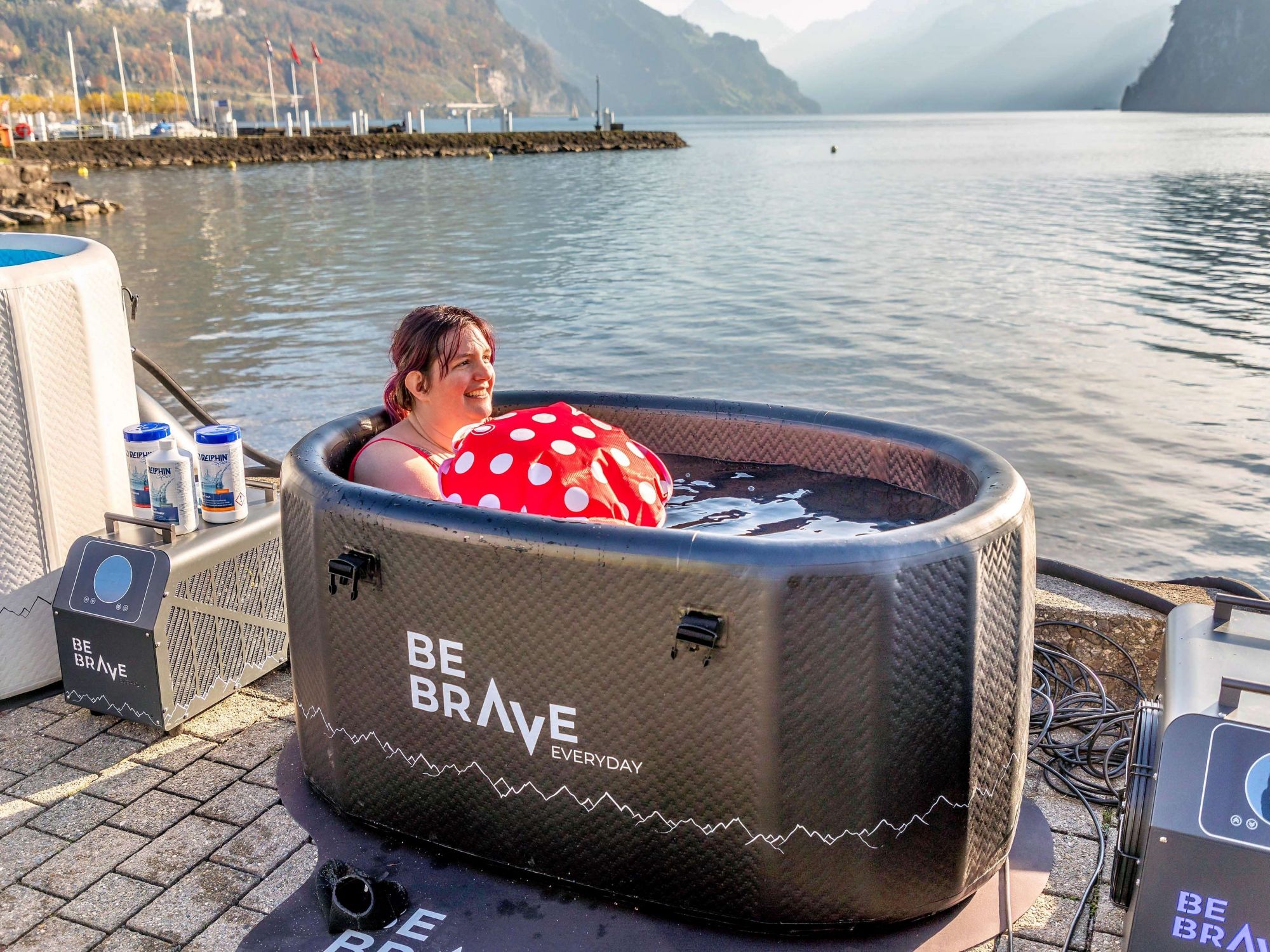 Ice Bath Event in an Artificial Ice Bath for Groups