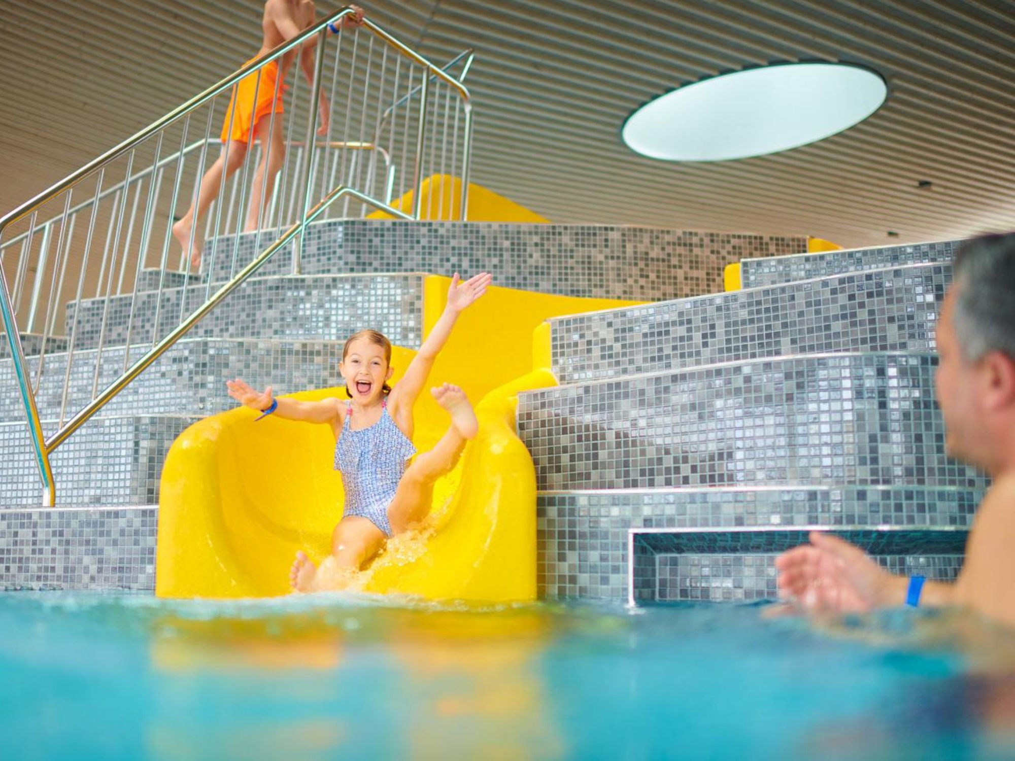 Rutsche im Nichtschwimmerbereich