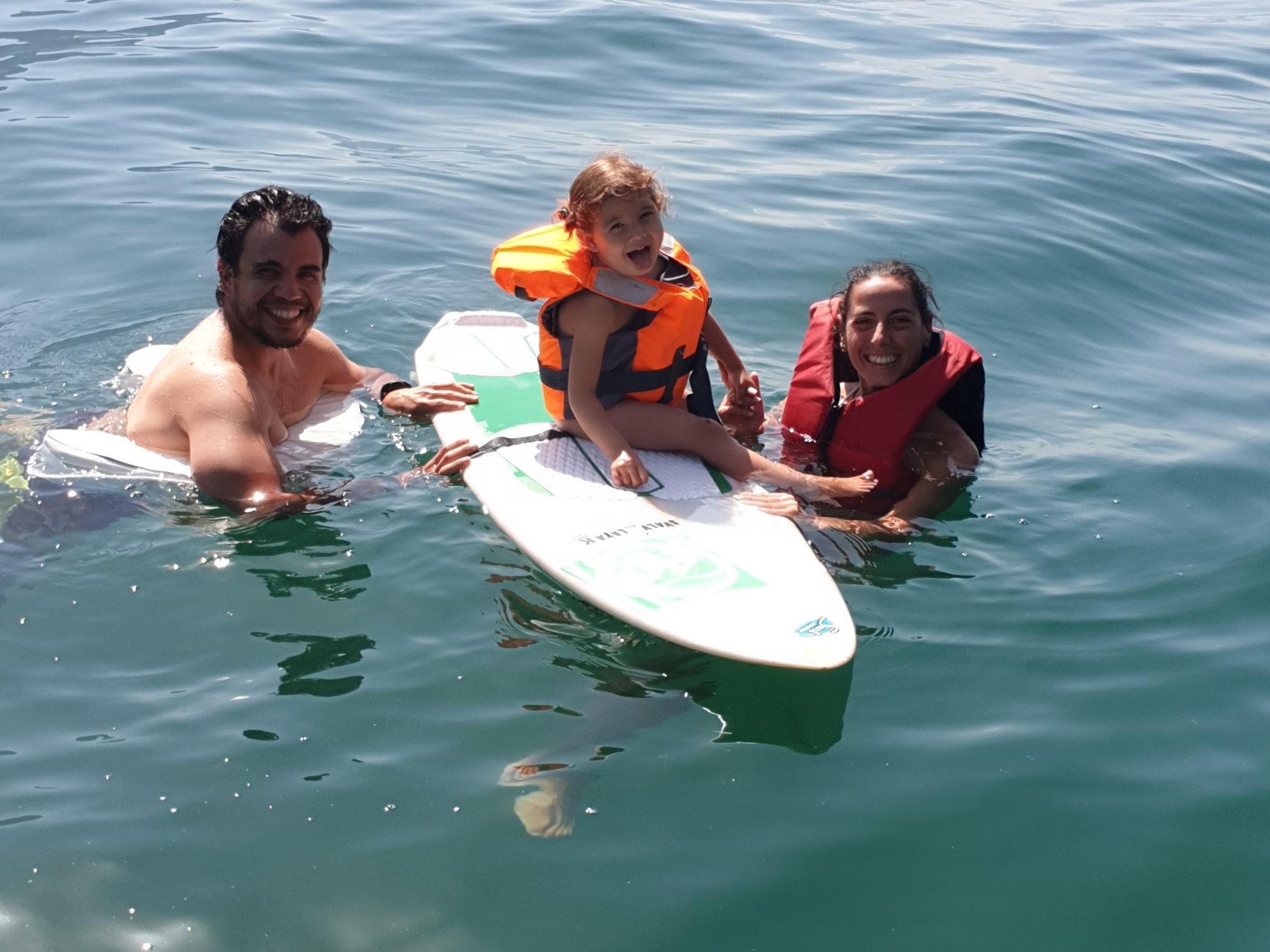 Wasseraktivitäten Familie