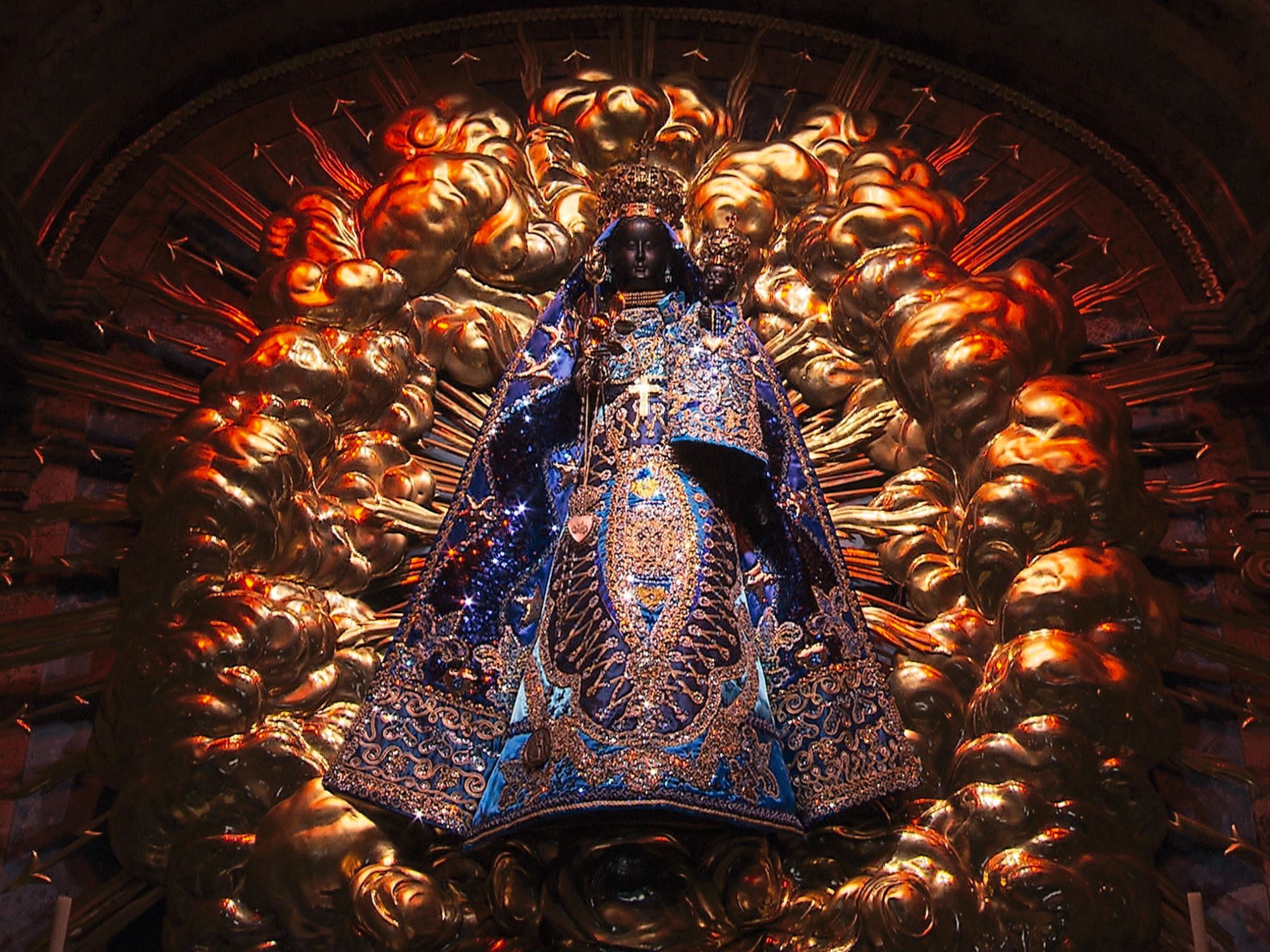 svart Madonna