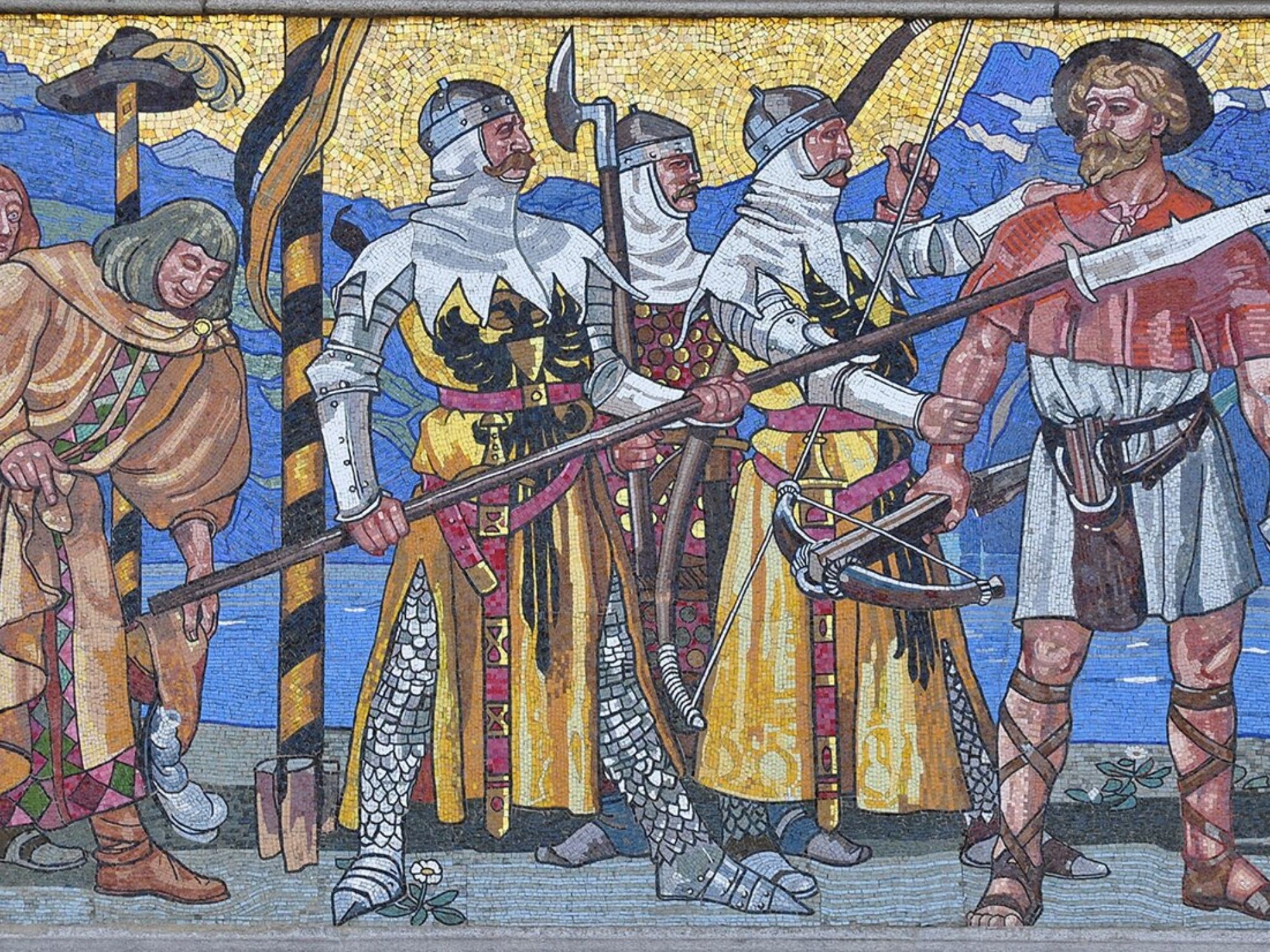 Tellszene im Landesmuseum