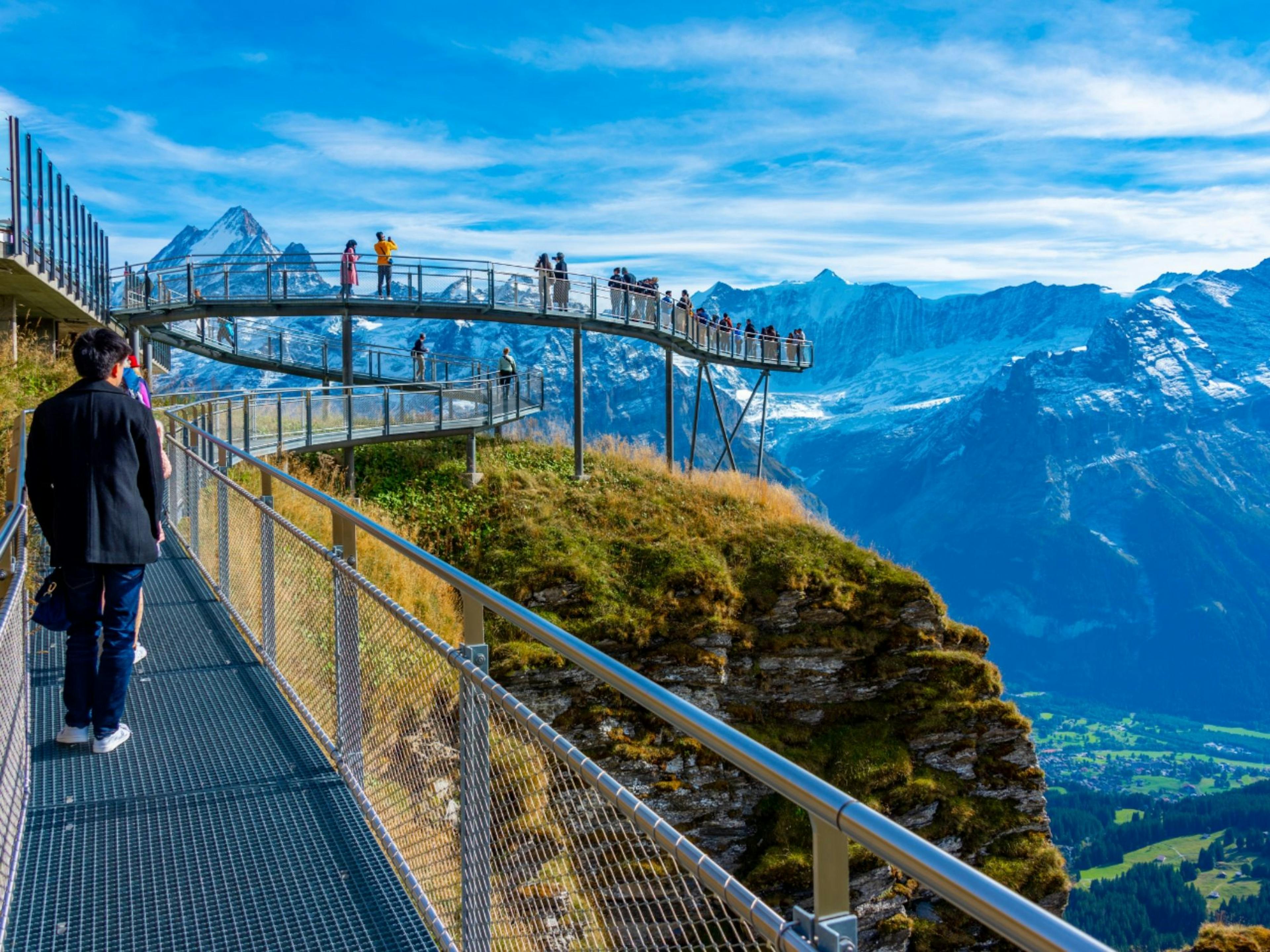 A partir de Zurique: Passeio privado de aventura no topo de Grindelwald First