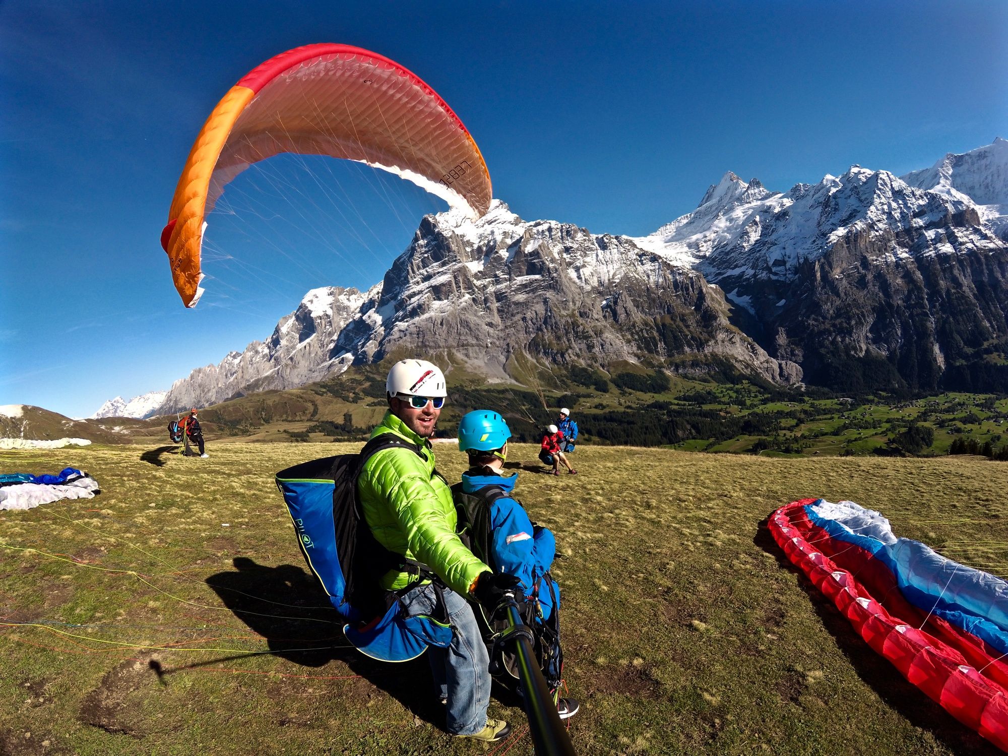 Paragliding Jungfrau