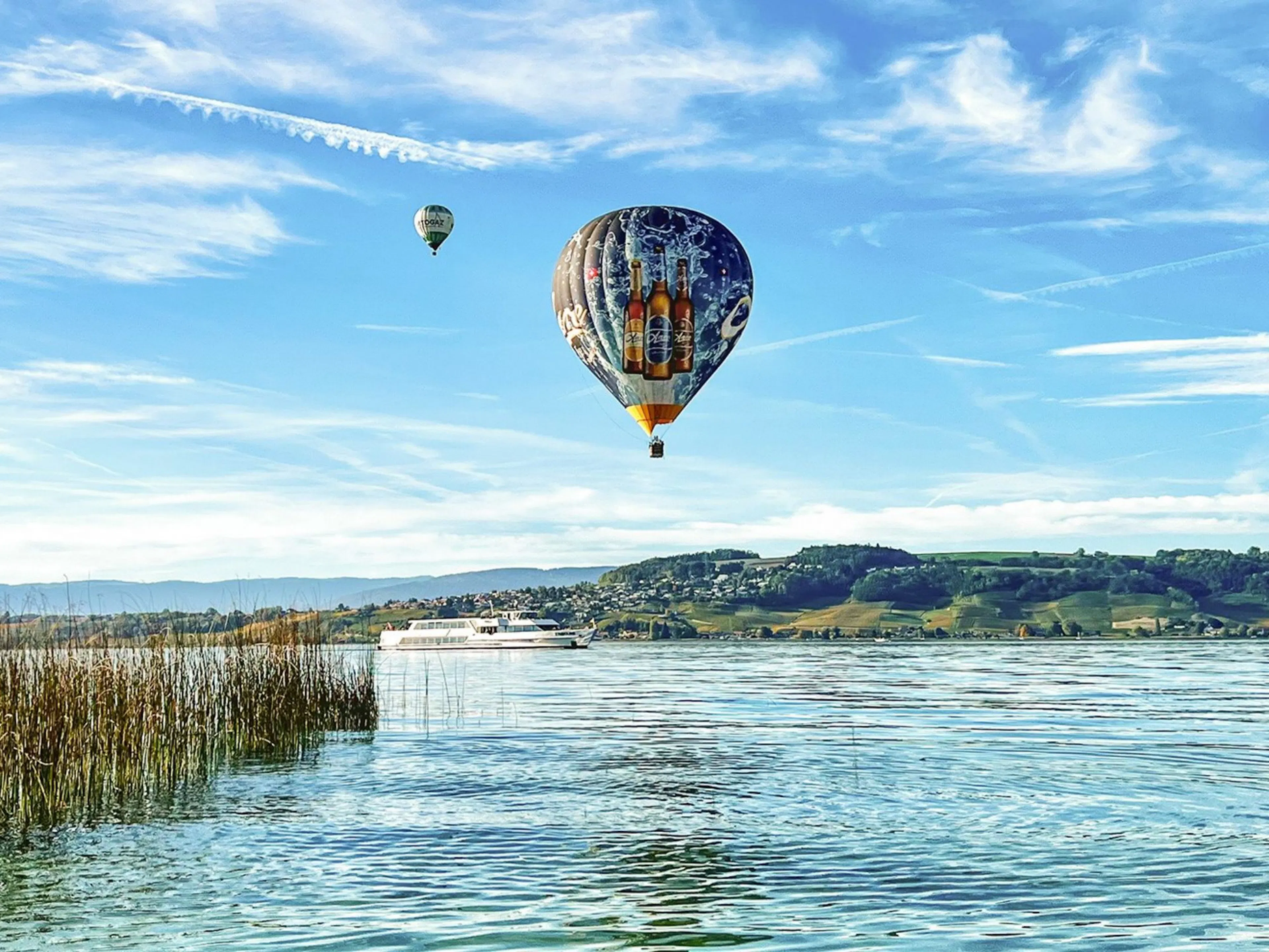 Balade privée en montgolfière dans la région de Seeland