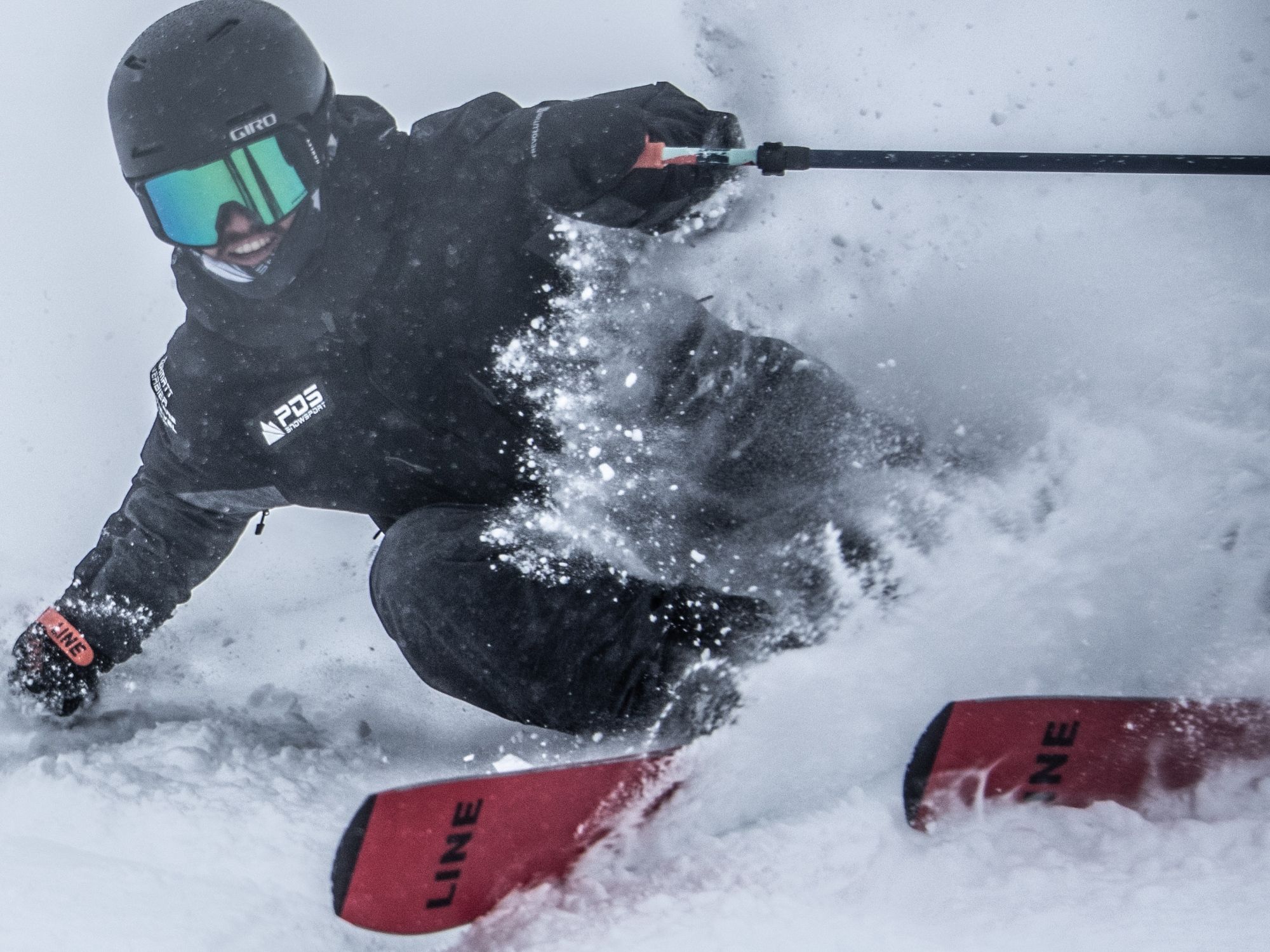 Freestyler im Schnee