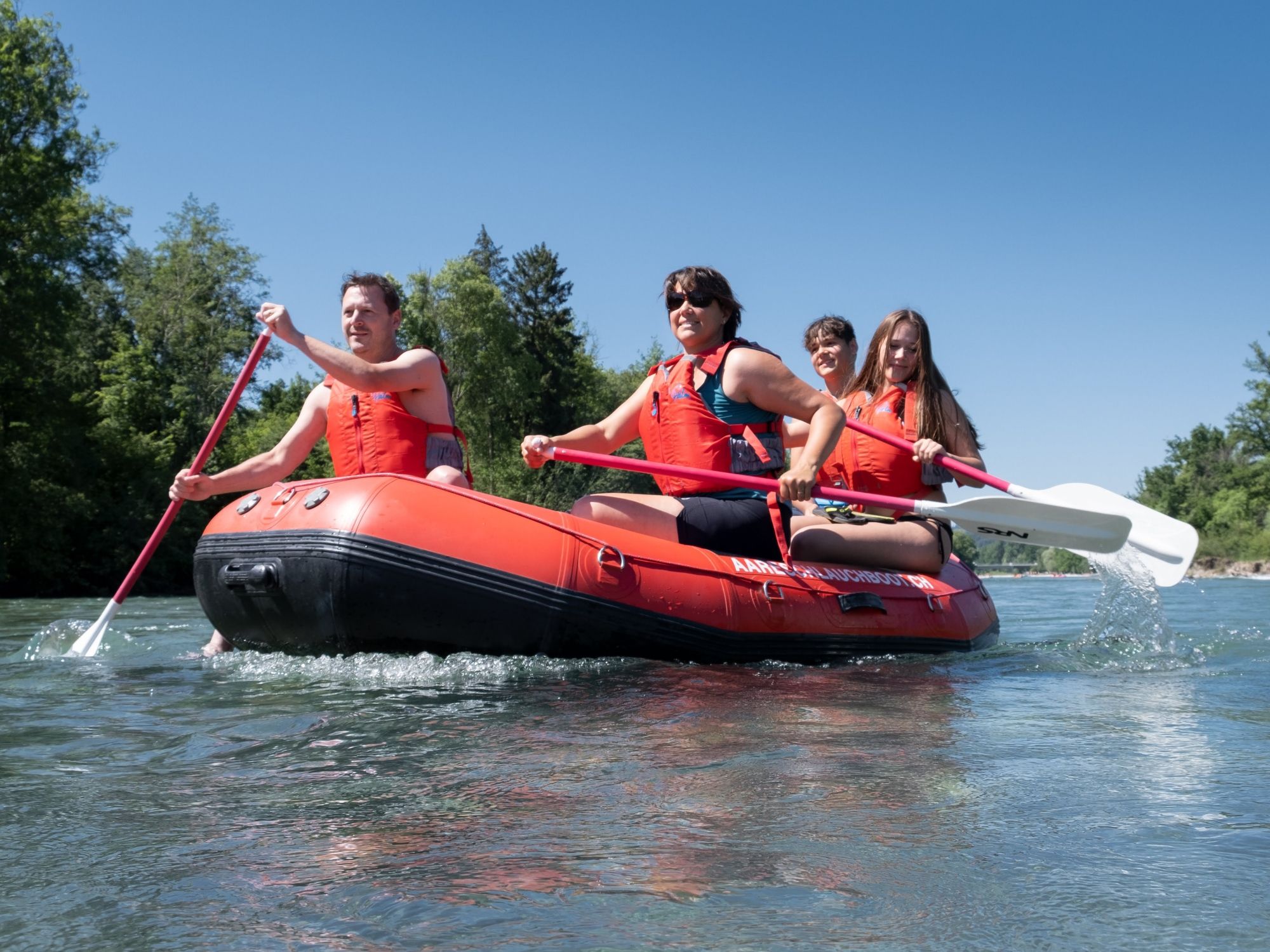 Kajak dla 2-4 osób dla rodziny