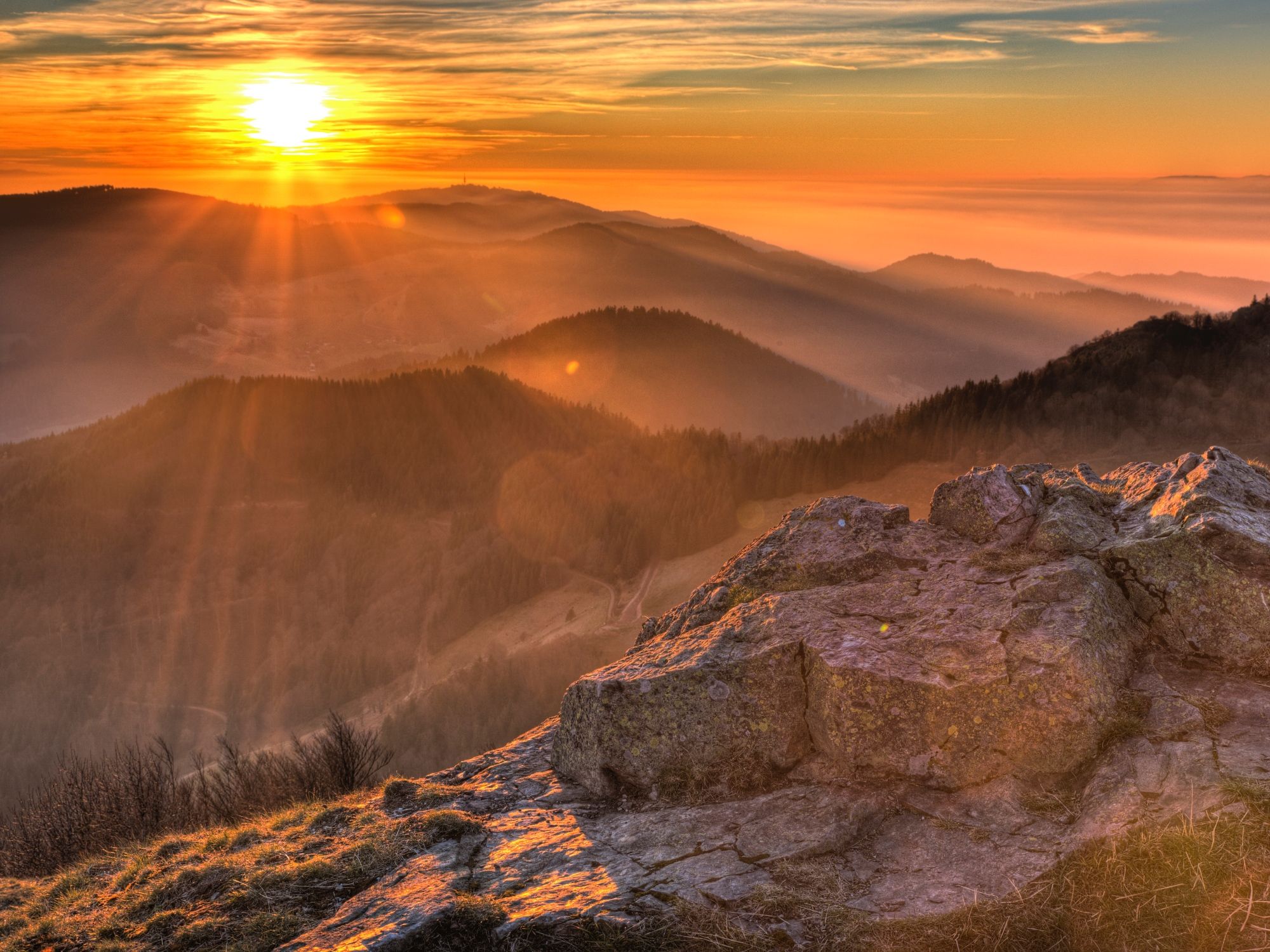 16 Vue du Belchen @Erich Spiegelhalter, Tourisme du Forêt-Noire