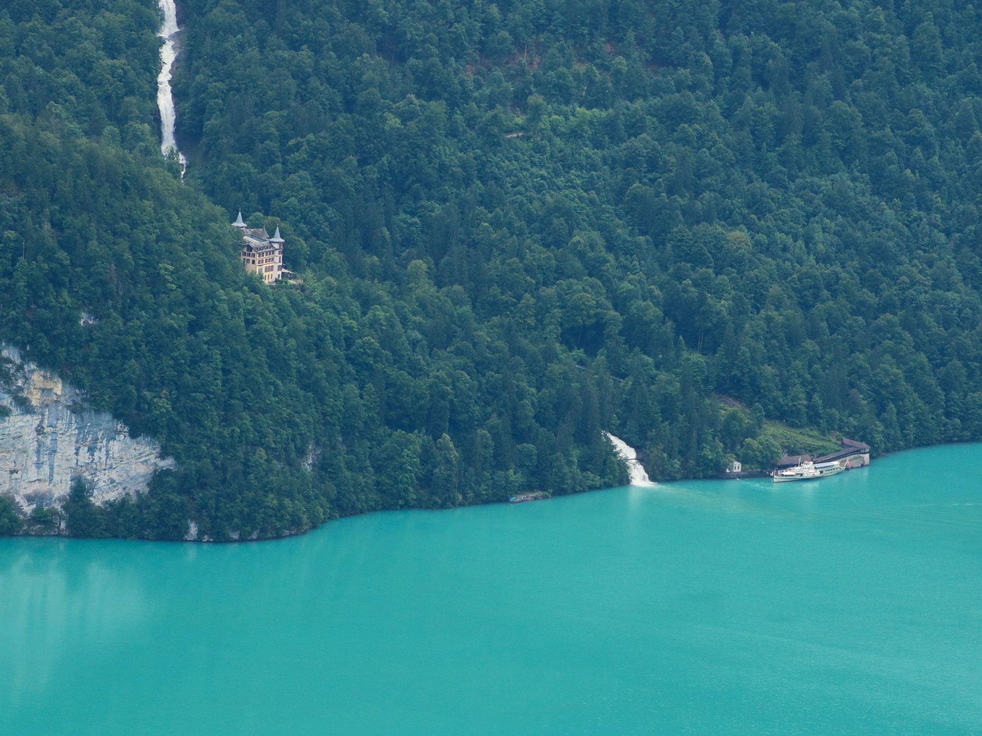 Giessbach Luftaufnahme