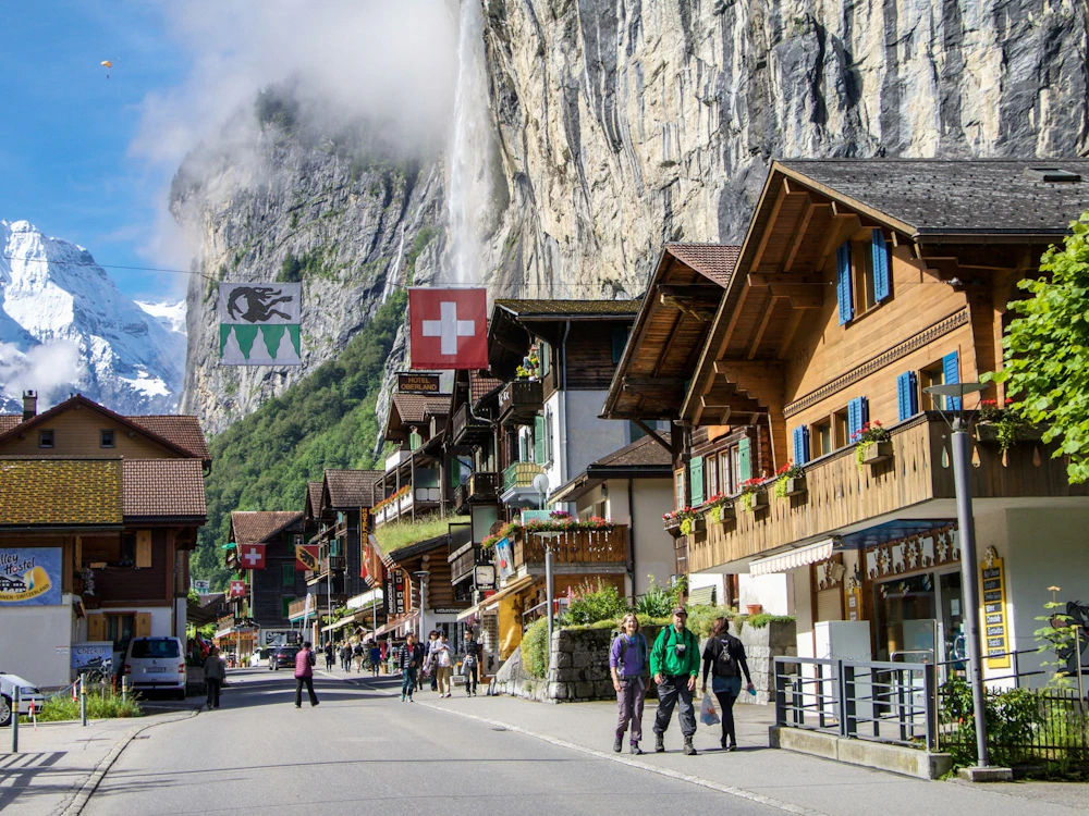 Lauterbrunnen Dorf