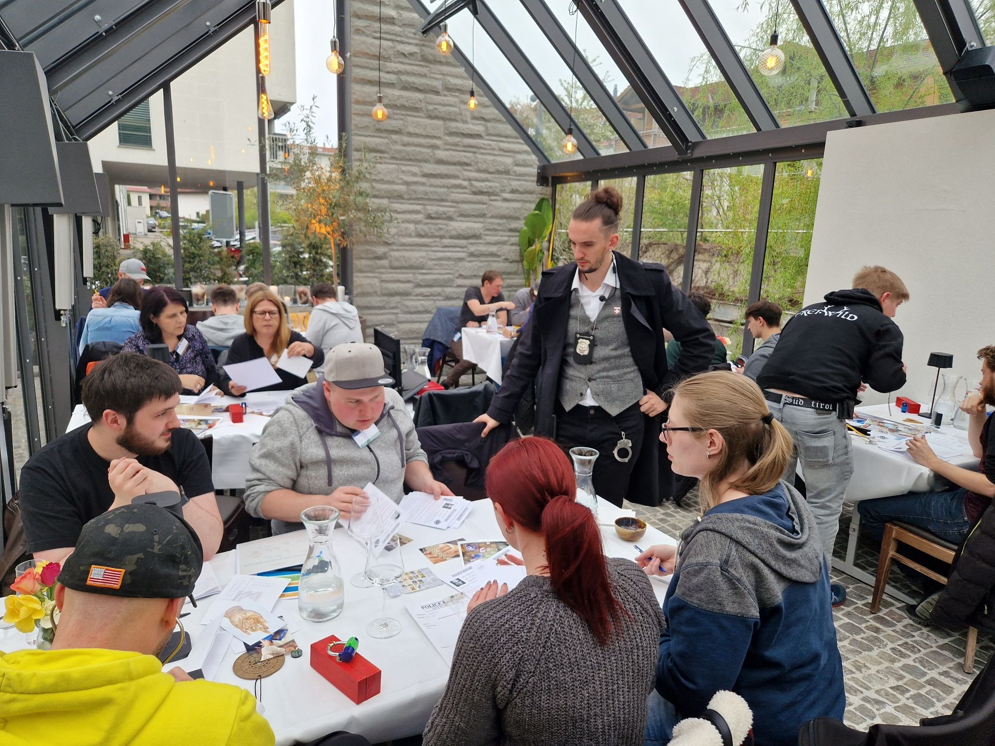 "Unseen Future Interactive" mordmiddag för grupper i alla storlekar i Zürich