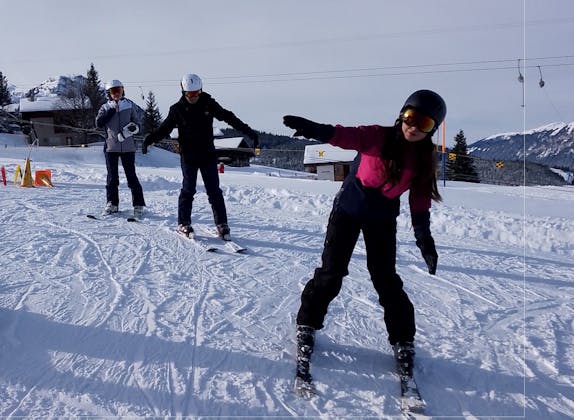 "Пробный пакет" лыжная школа полдня для начинающих в Интерлакене