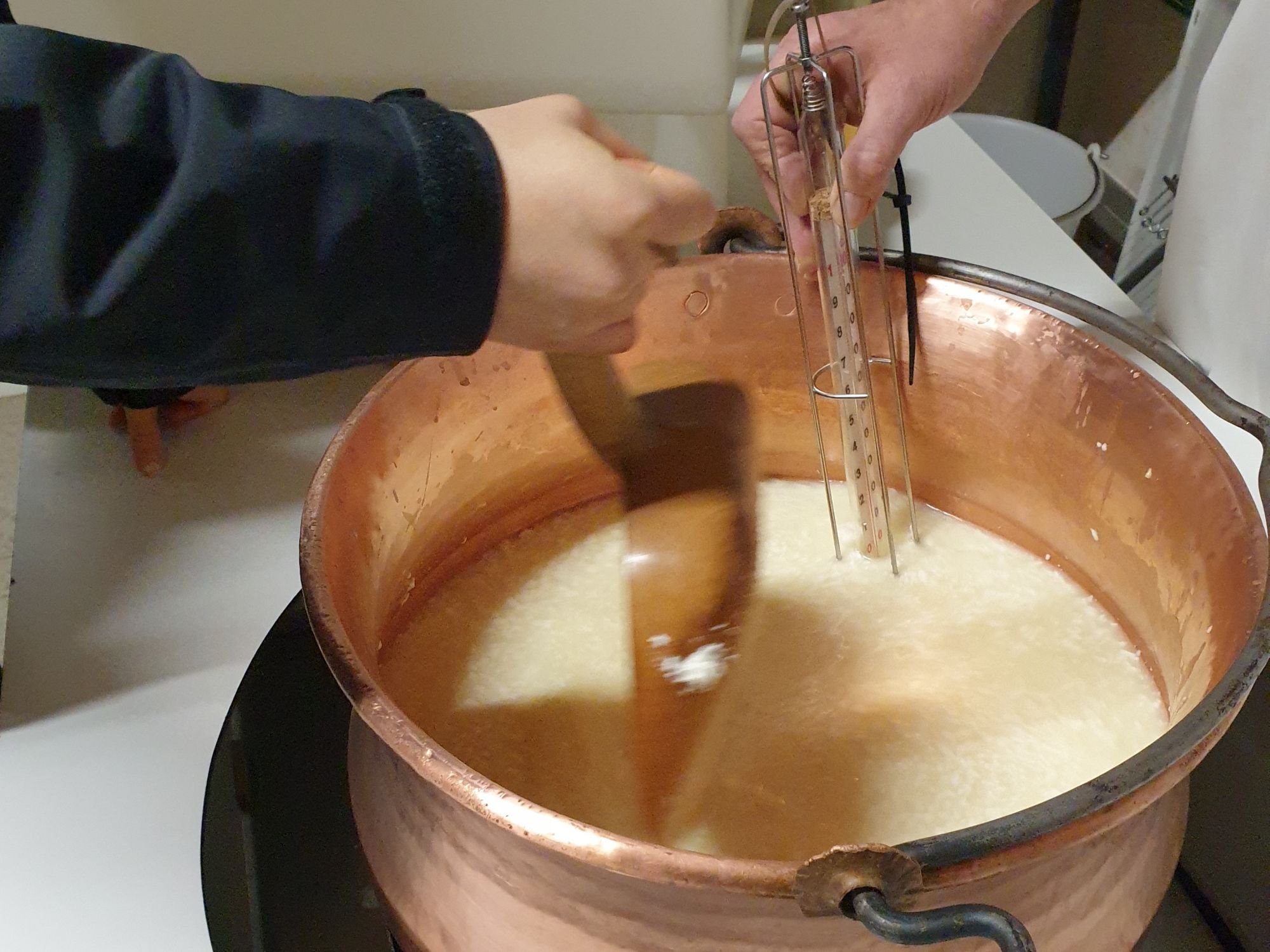 Workshop so syrom ricotta_8©Emmentalerská ukážková syráreň