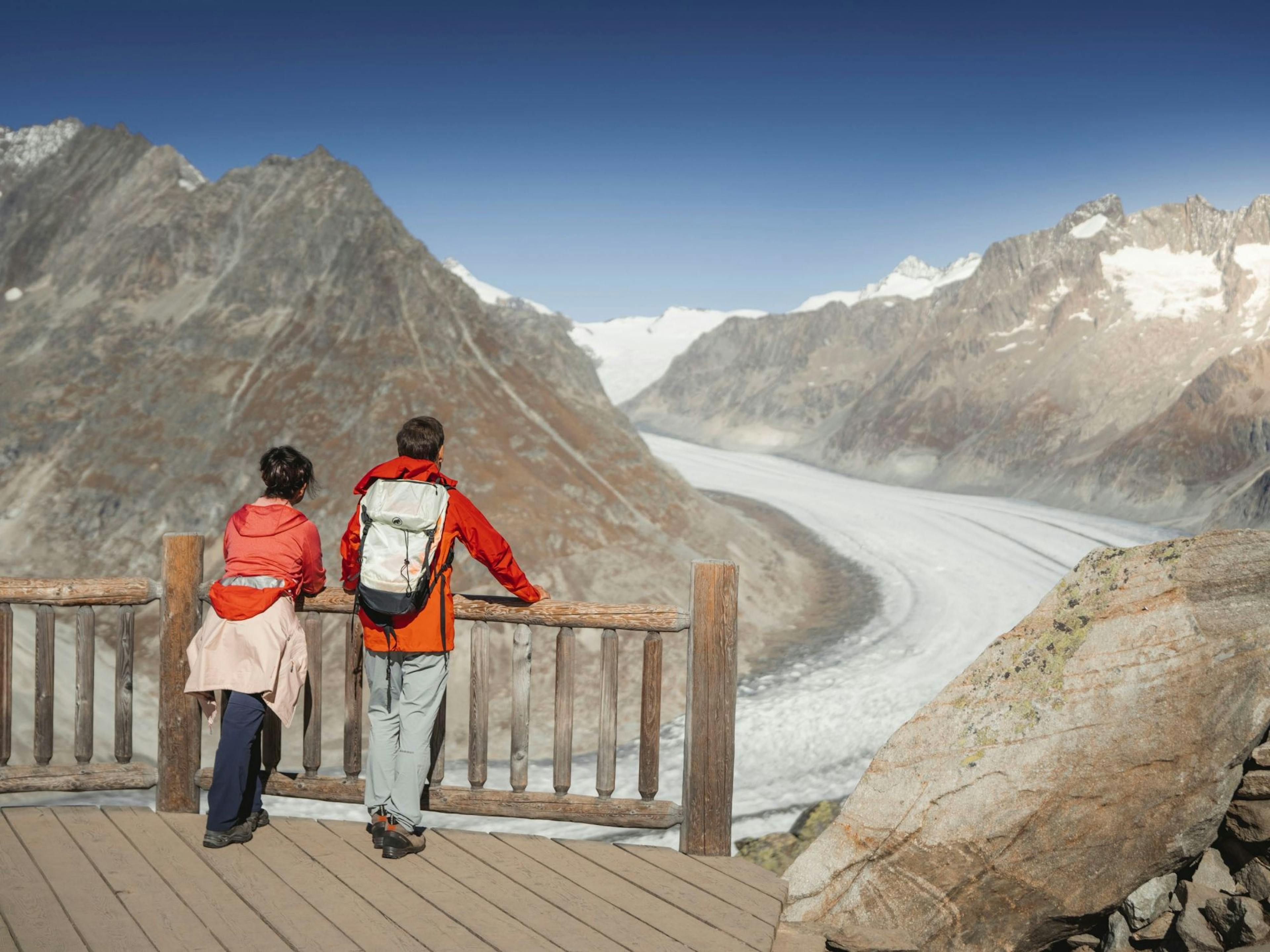 Εισιτήριο Bettmeralp με σημείο θέασης Bettmerhorn από το σταθμό βάσης Bettmeralp (Grengiols) επιστροφή