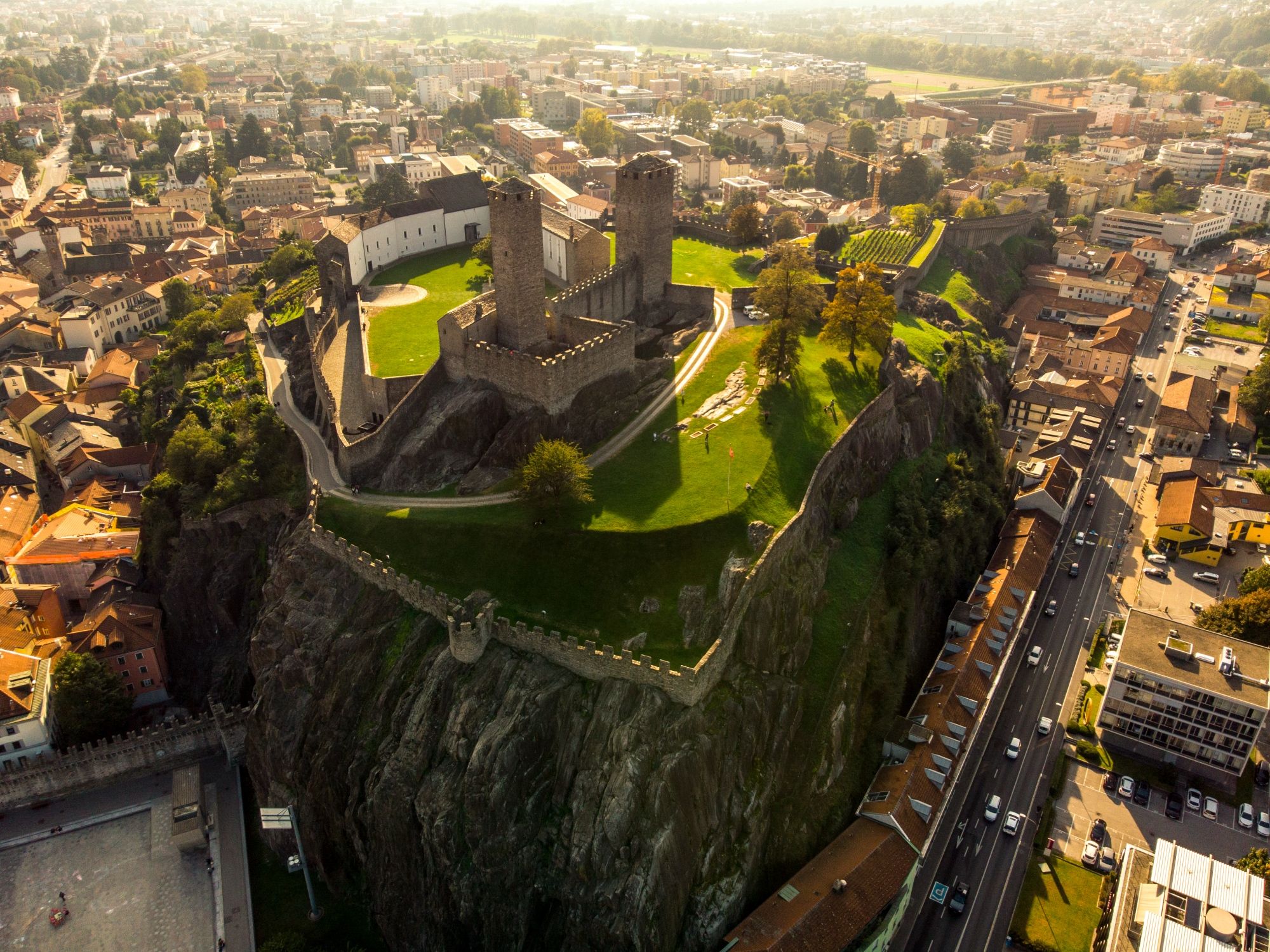 Tagesticket Burg Castell Grande in Bellinzona