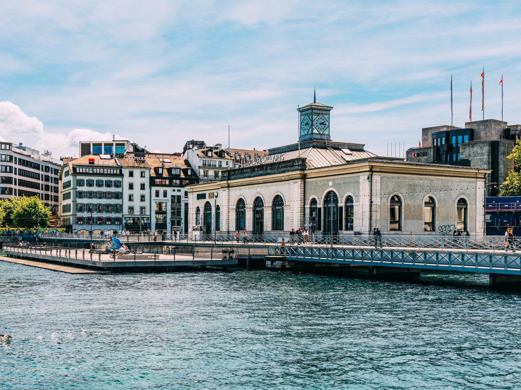 Genf: Jet d'eau, Schifffahrt und Stadtrundgang inkl. Apéro 