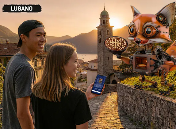 Foxtrail GO Lugano Perburuan Harta Karun Digital