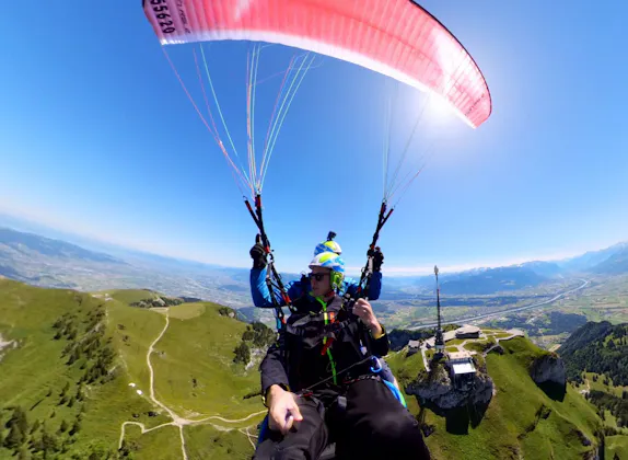 Genussflug Gleitschirm Tandemflug im Alpstein