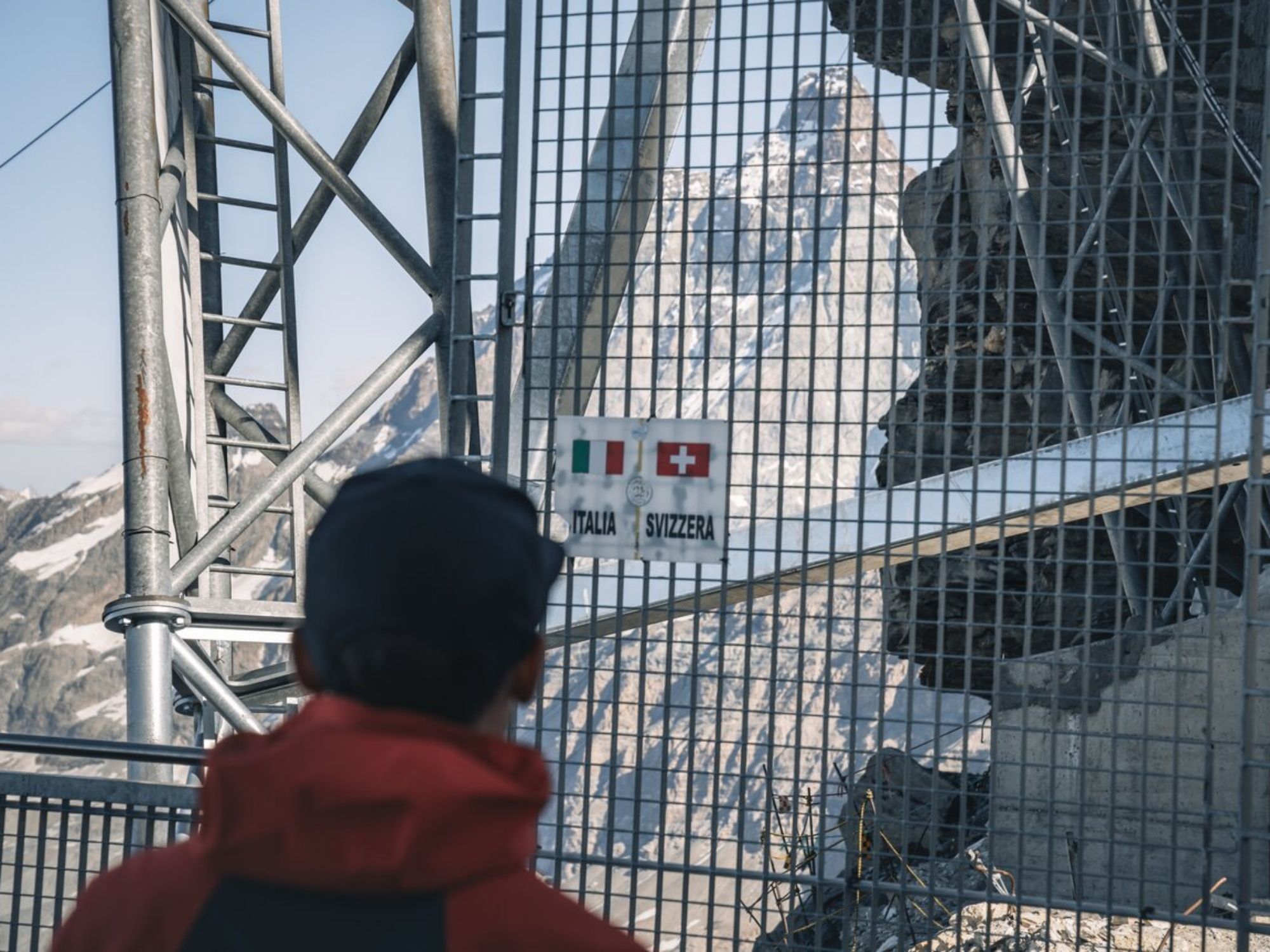 Grenze Schweiz zu Italien