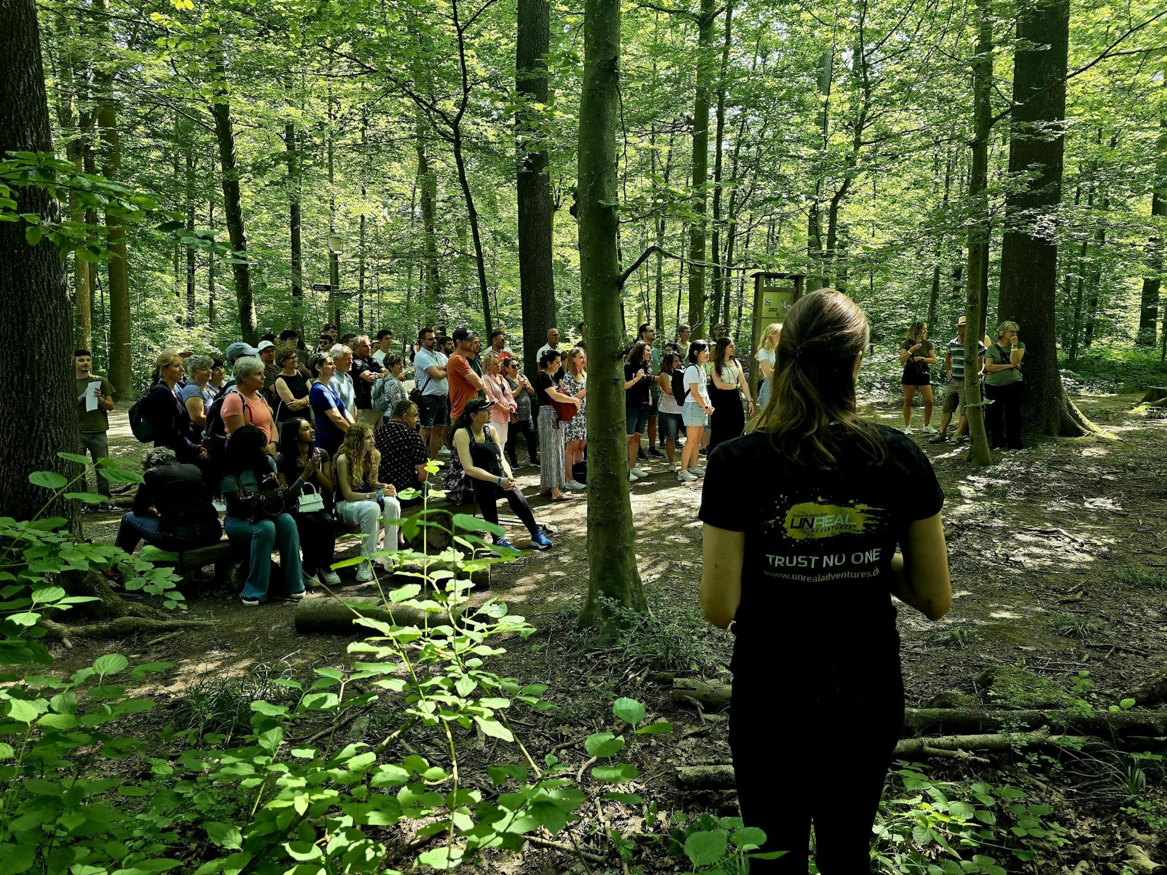 "Unreal Adventures MEGA" เกมอินเทอร์แอคทีฟสำหรับกลุ่มใหญ่ในลูเซิร์น