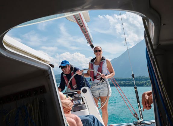 Lernen auf dem Segelboot