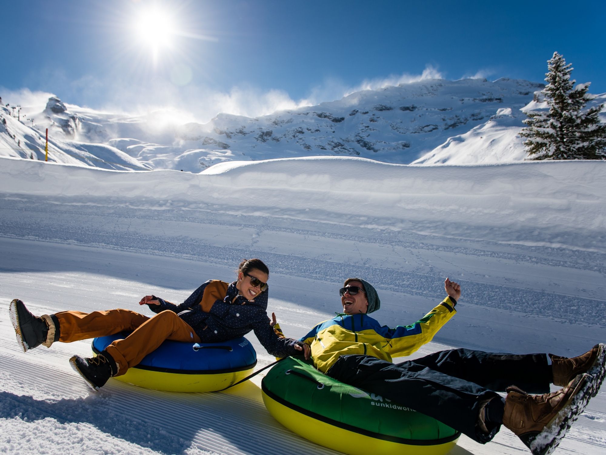 Snowtubing Trübsee