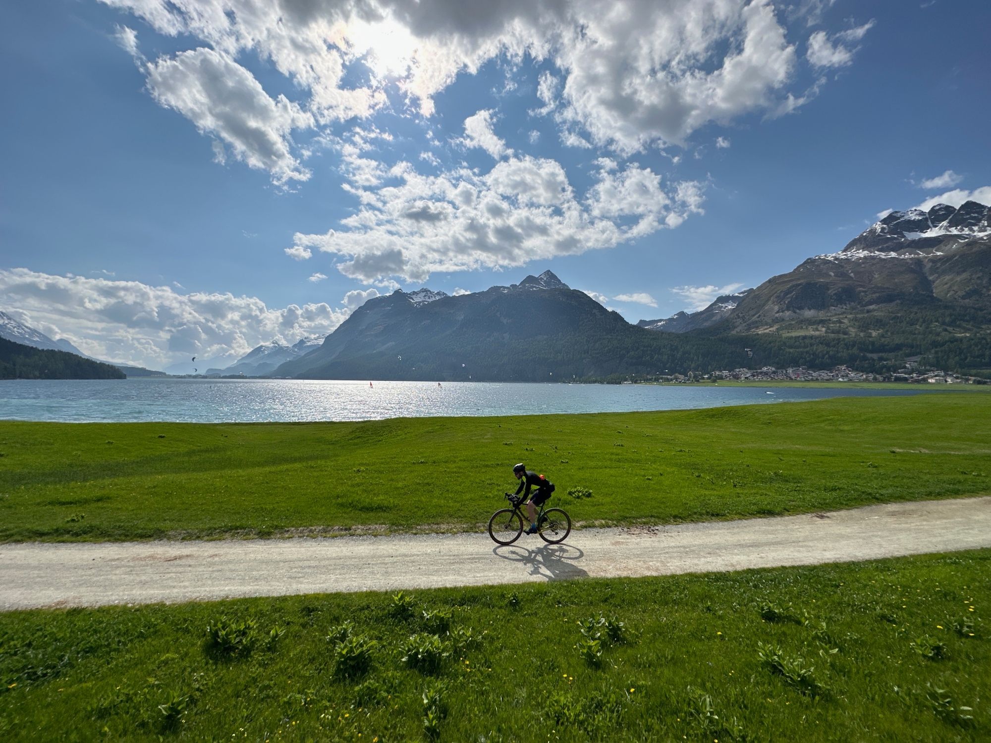 Gravelbiketocht over de Malojapas vanaf St. Moritz