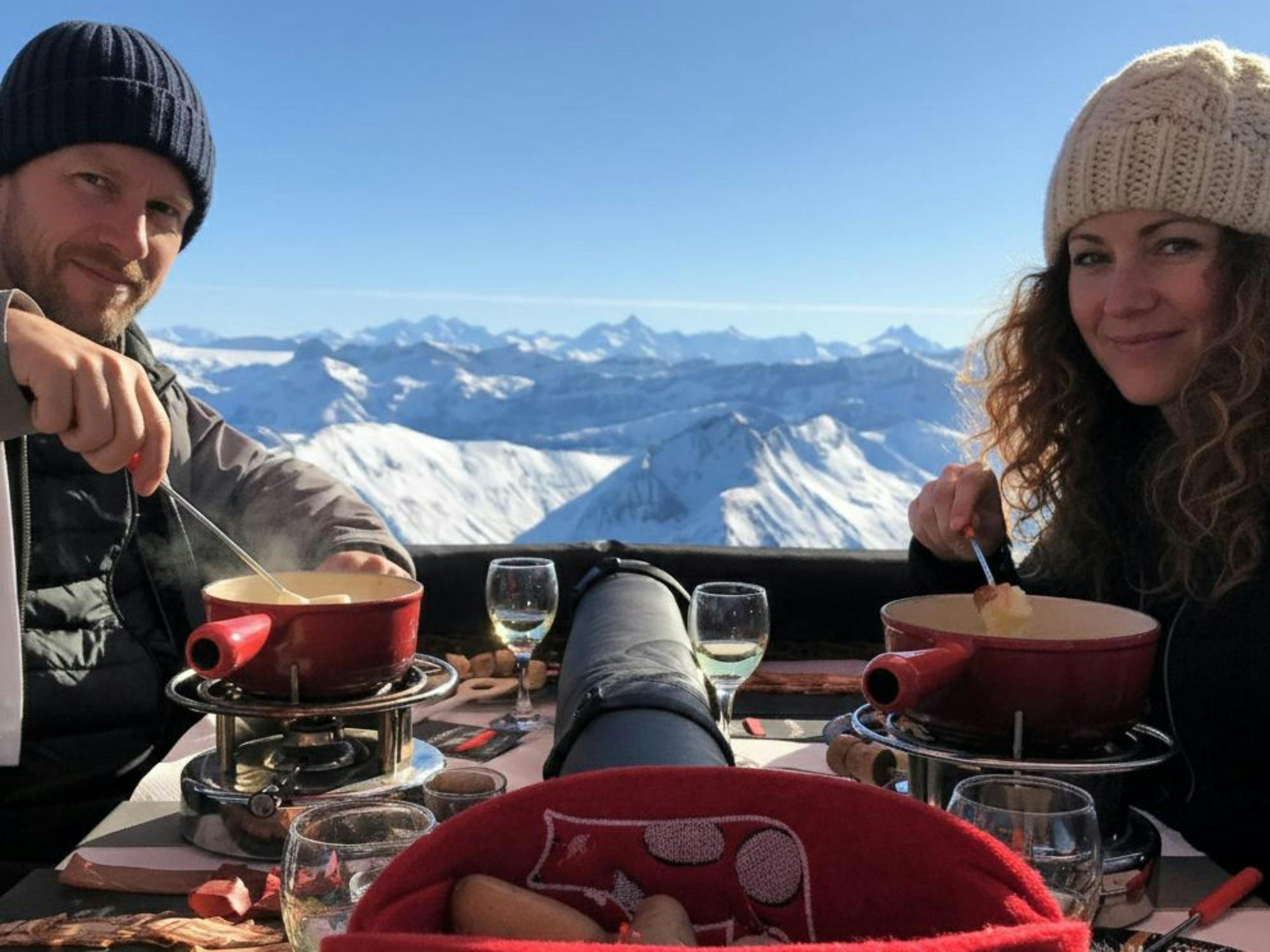 Vol en montgolfière et fondue : Suisse romande avec le lac Léman et les régions alpines
