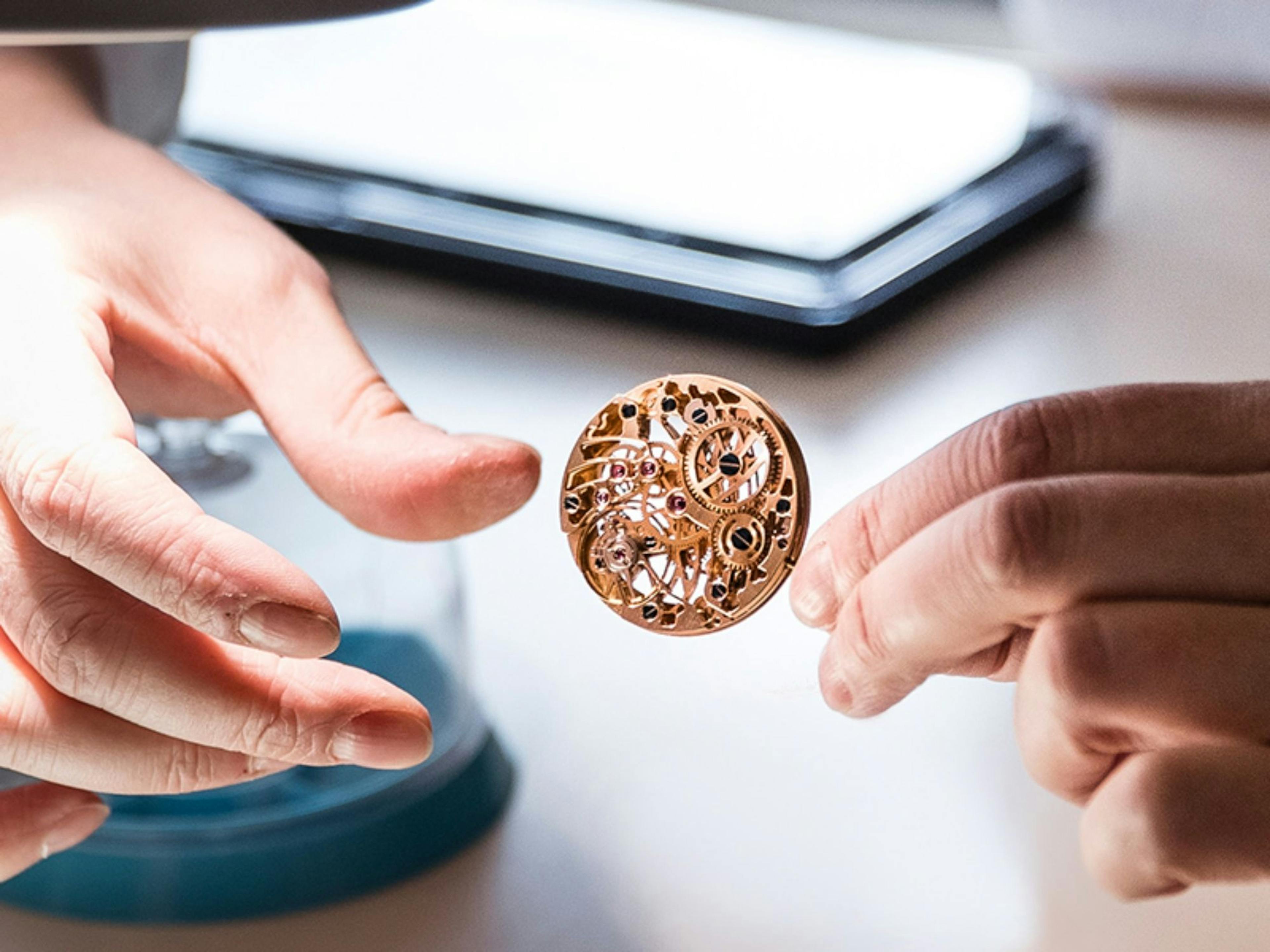 mechanische Uhrenteile