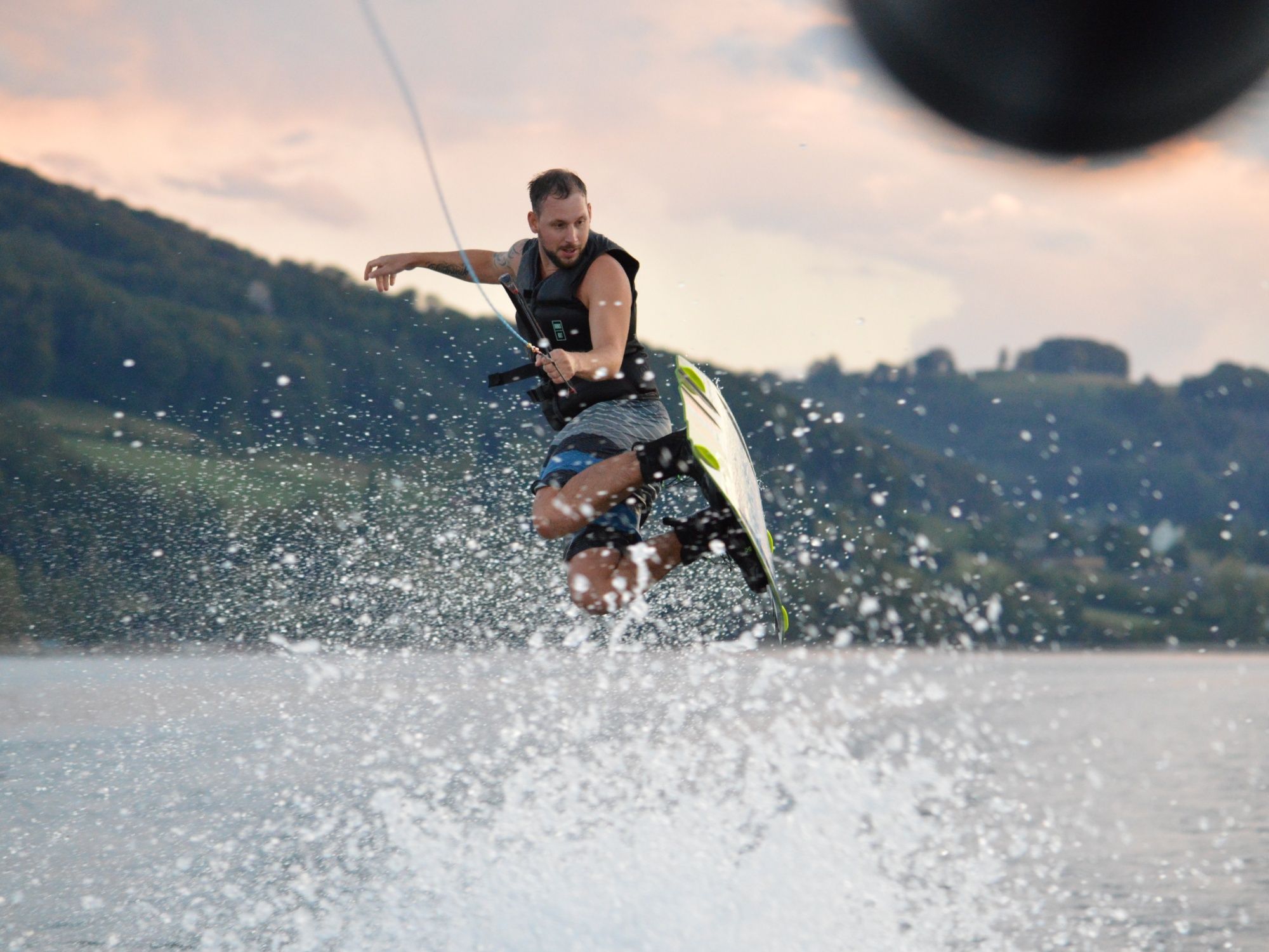 Private wakeboarding on Lake Constance (Lower Lake)
