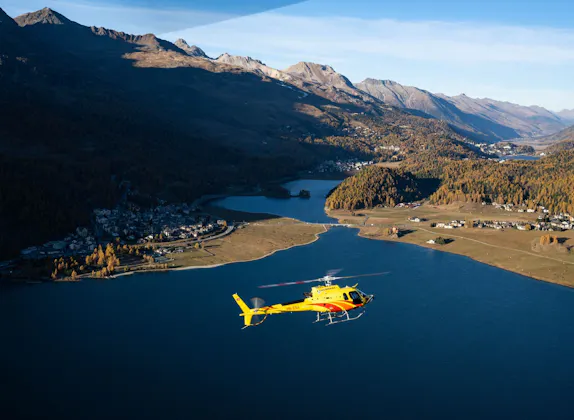 Bernina Bergell Scenic Flight from Samedan