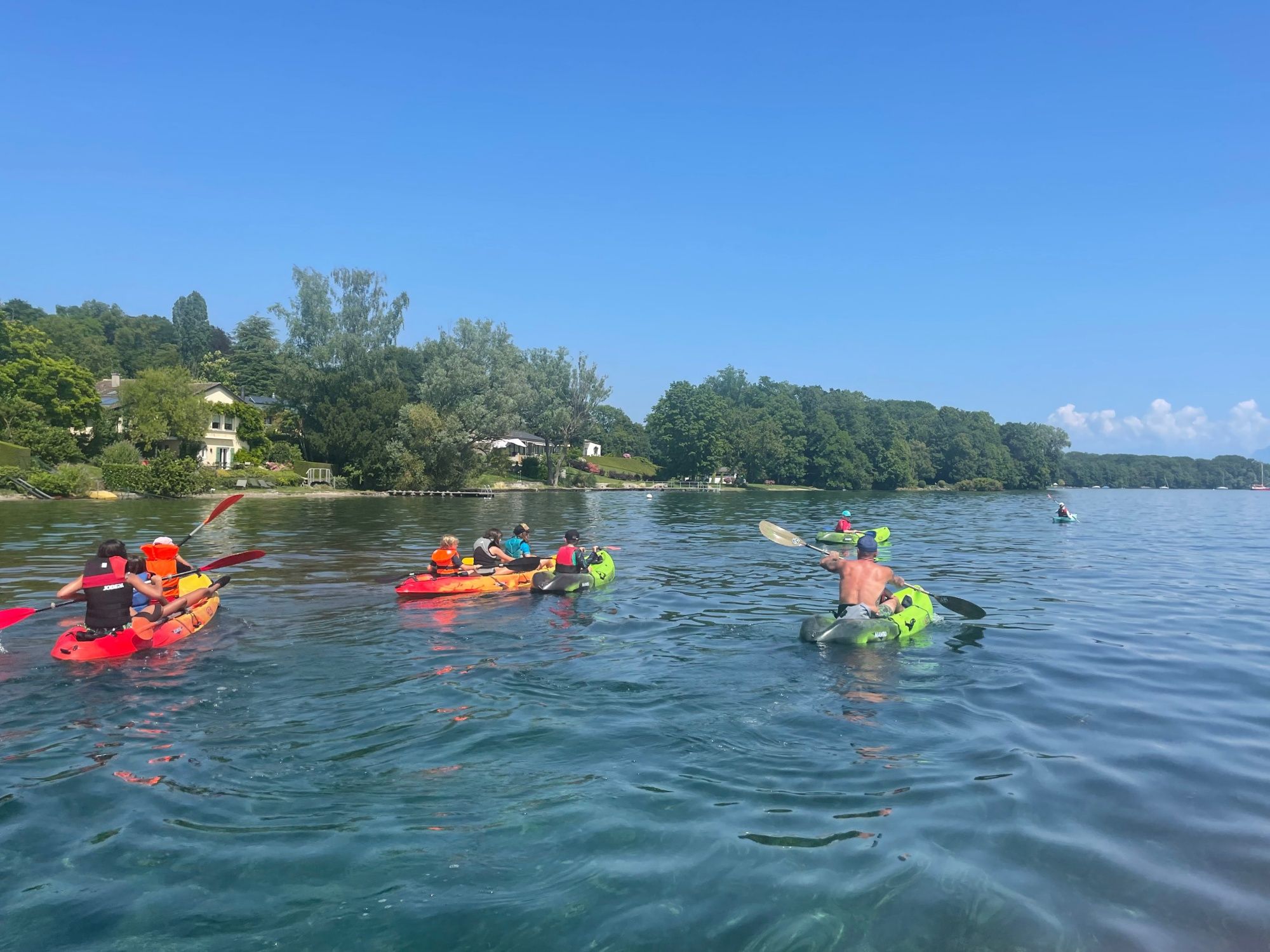 日内瓦湖划独木舟游览，全阿曼自助行