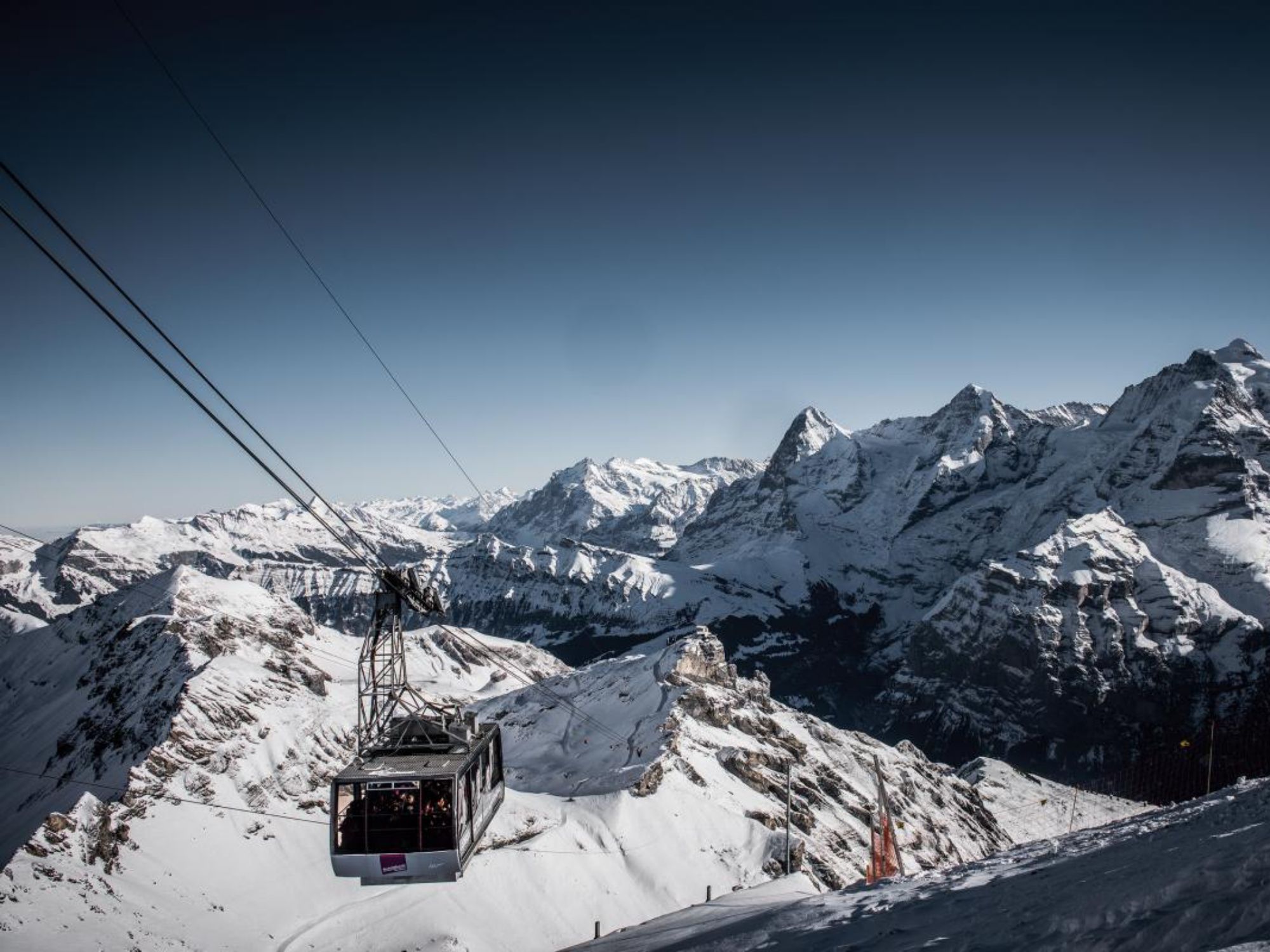 In Lausanne: Coach tour to Interlaken and the Schilthorn