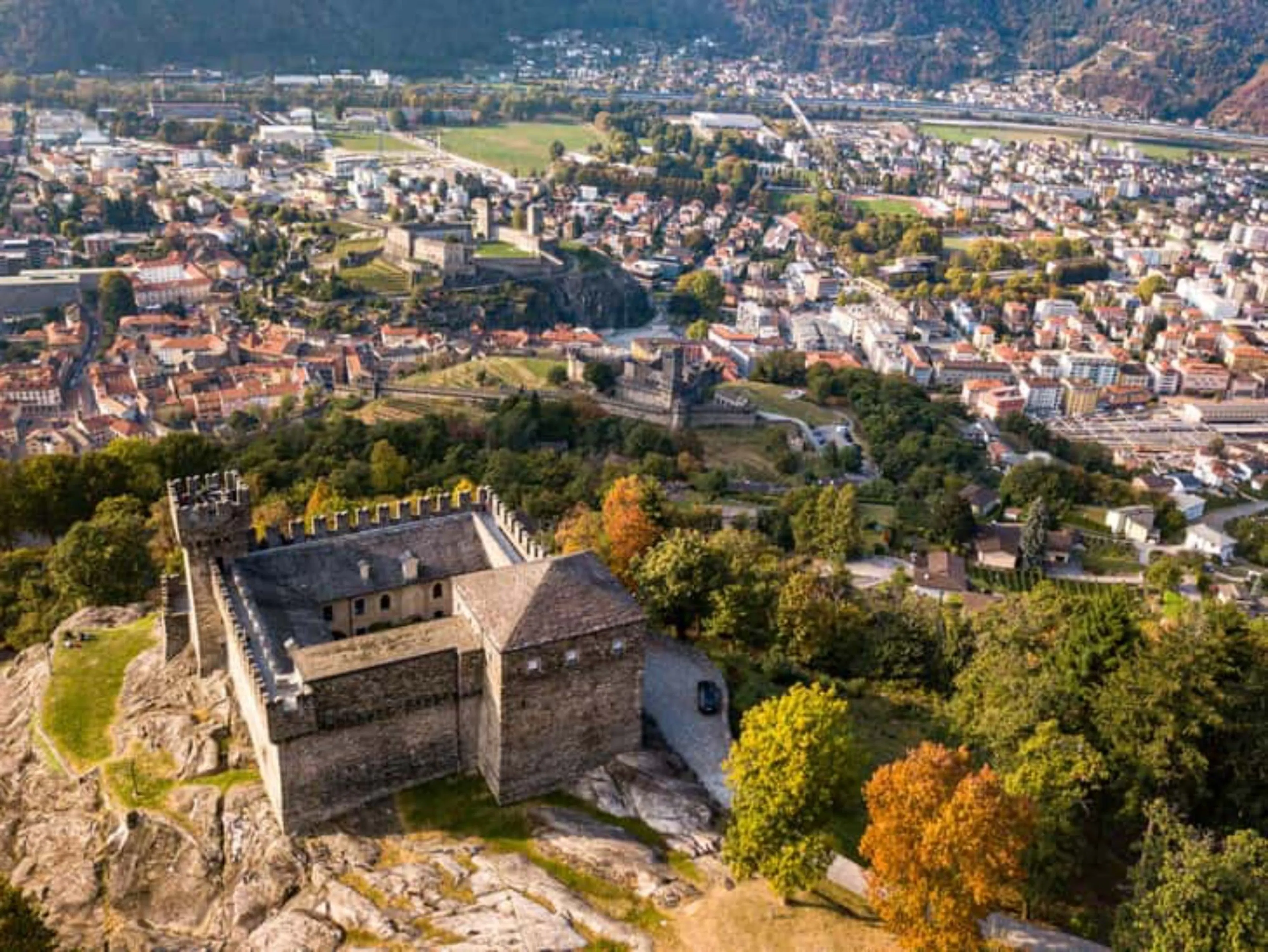 Tagesticket Burg Sasso Corbaro in Bellinzona