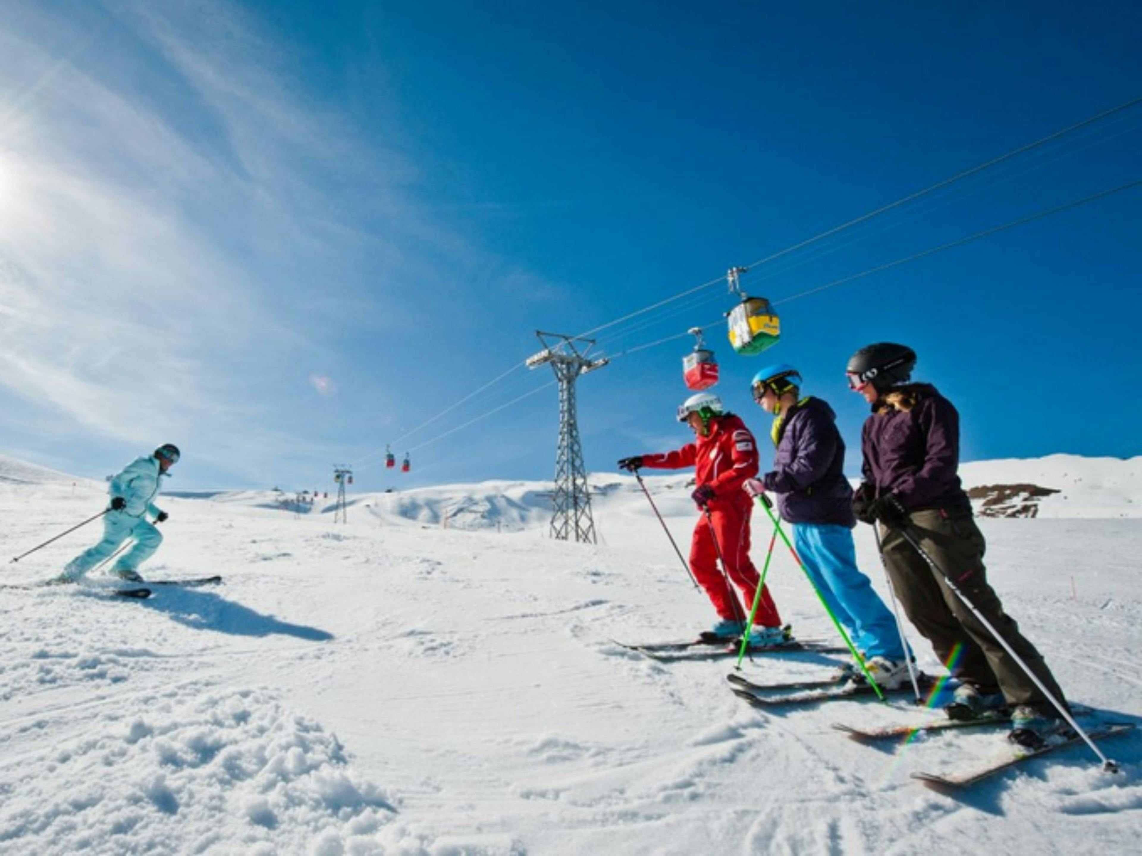 Depuis Grindelwald : forfait débutant "Männlichen" pour toute la journée