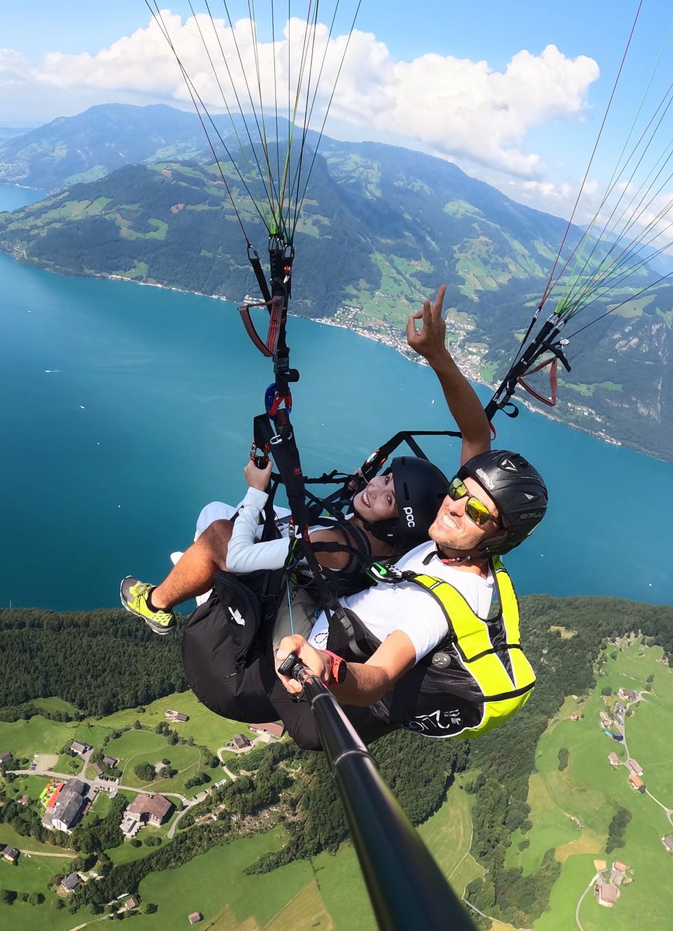 Sicht auf den Vierwaldstättersee