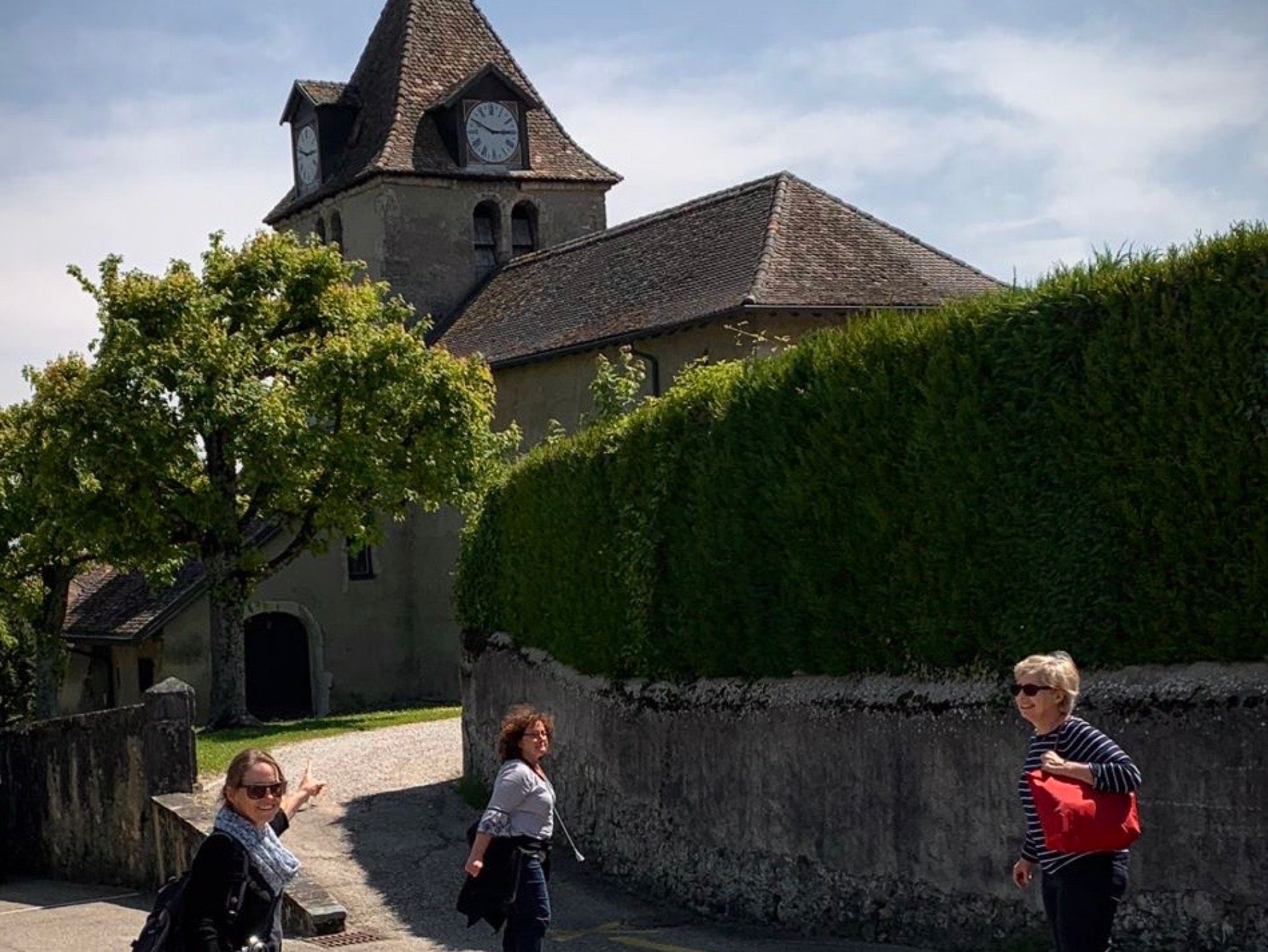 Evangeličanský kostel v Begnins