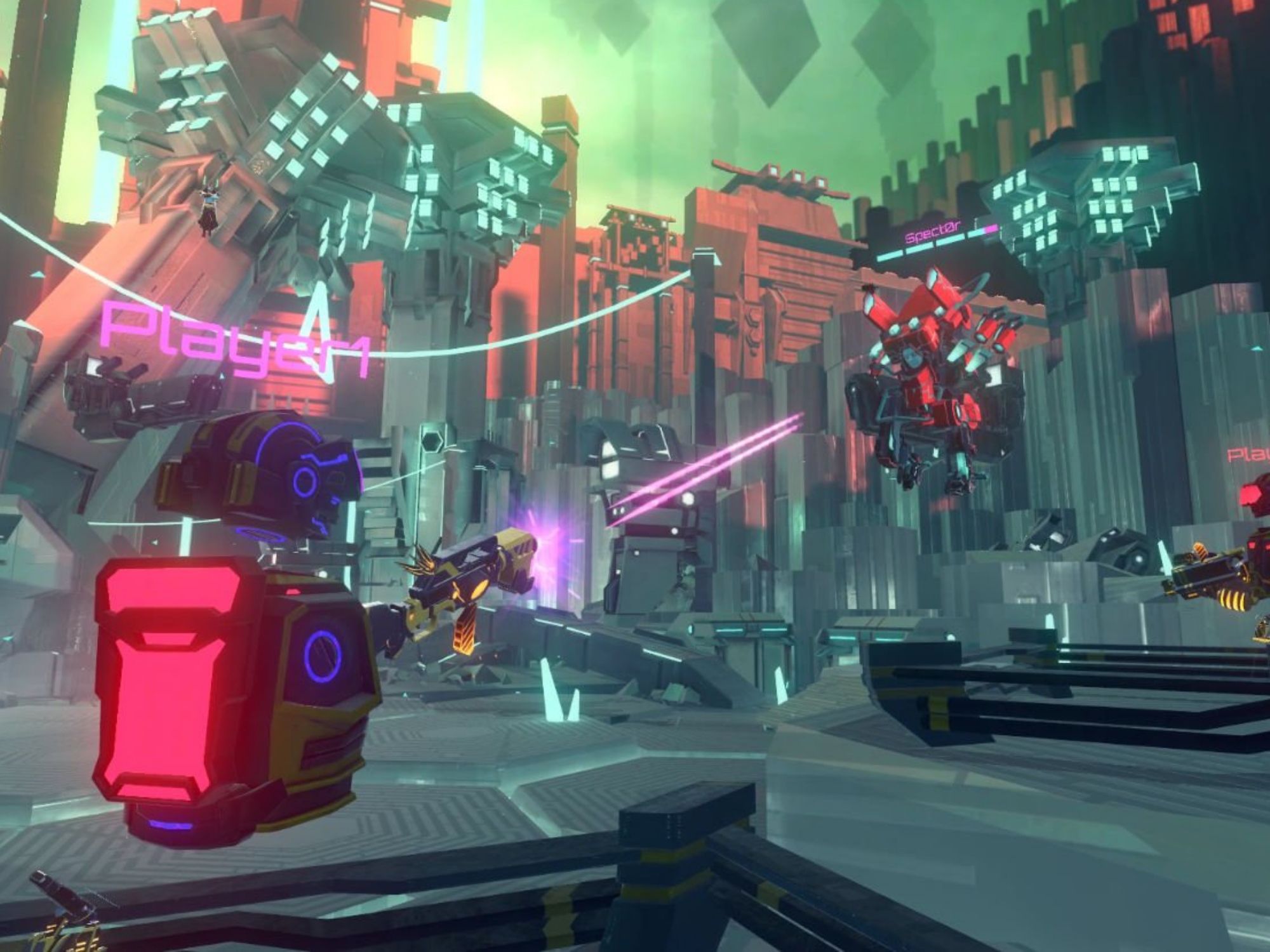 Blasters of the universe