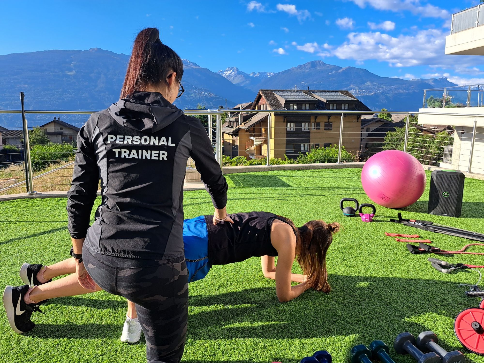 Treino pessoal em Sion