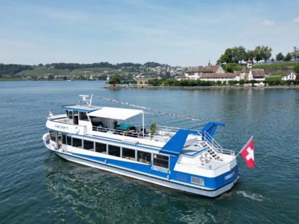 Fajita Schiff Zürichsee ab Rapperswil