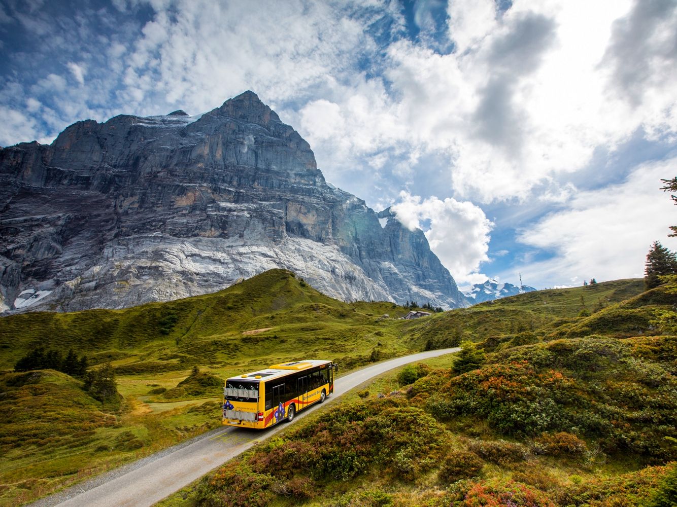 02 Oberland Bernese Gunung Scheidegg Besar - Wilayah Jungfrau