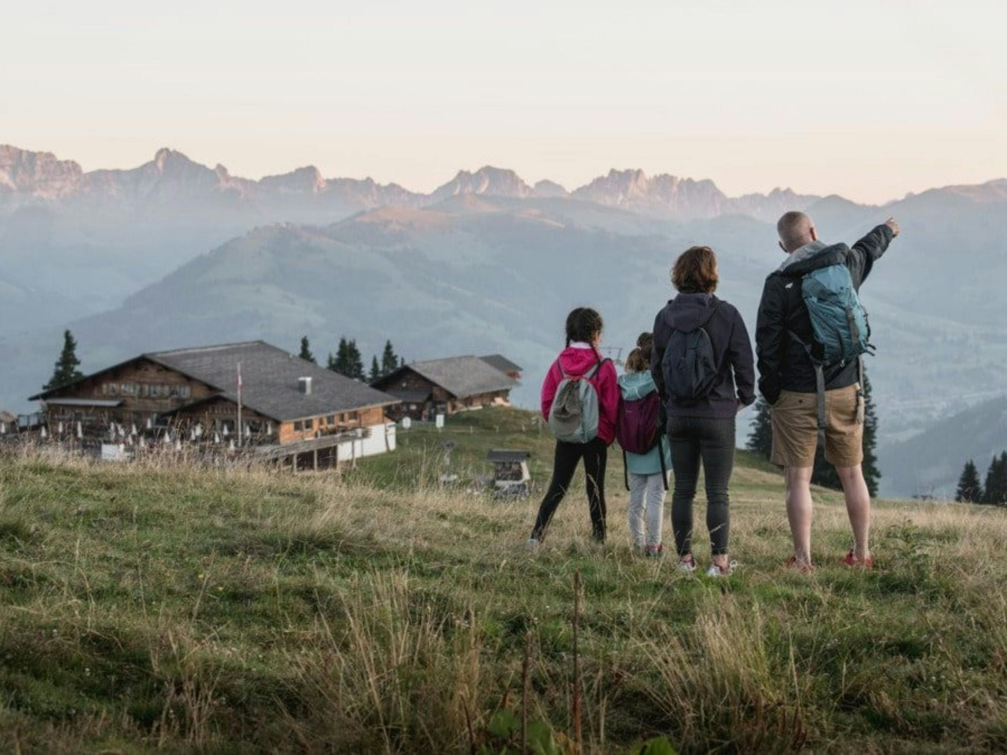 Excursión de un día con guía en Gstaad y Rougemont