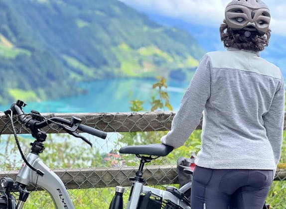 Passeio de bicicleta elétrica por Interlaken com saída de Interlaken