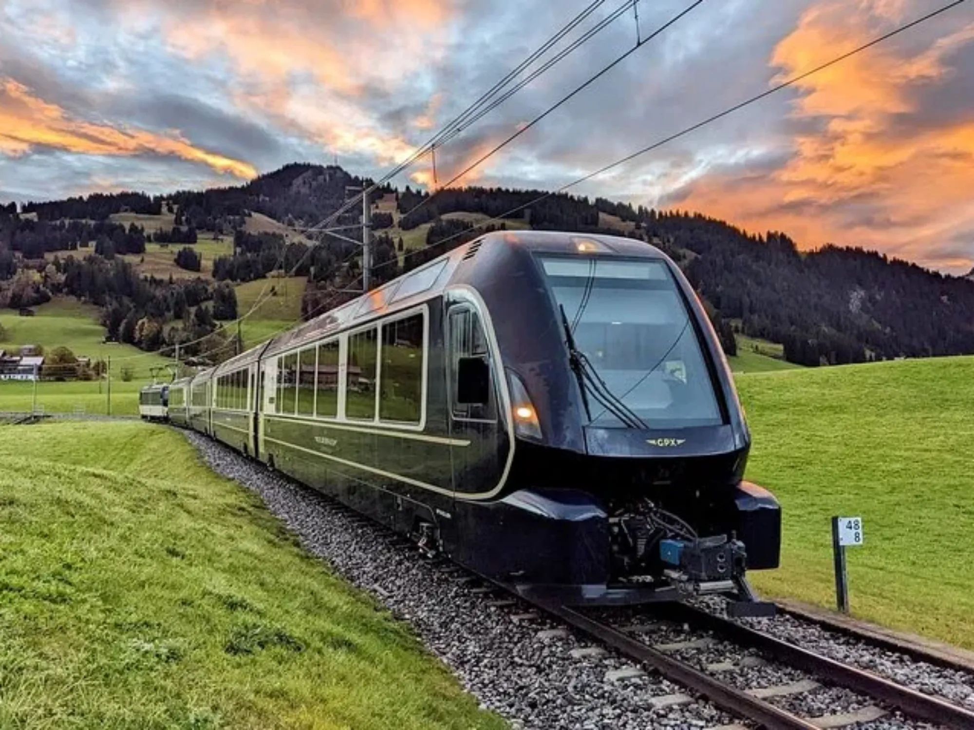 Fra Zürich: Hardcore-tur for jernbaneentusiaster – 4 panoramatog på én dag