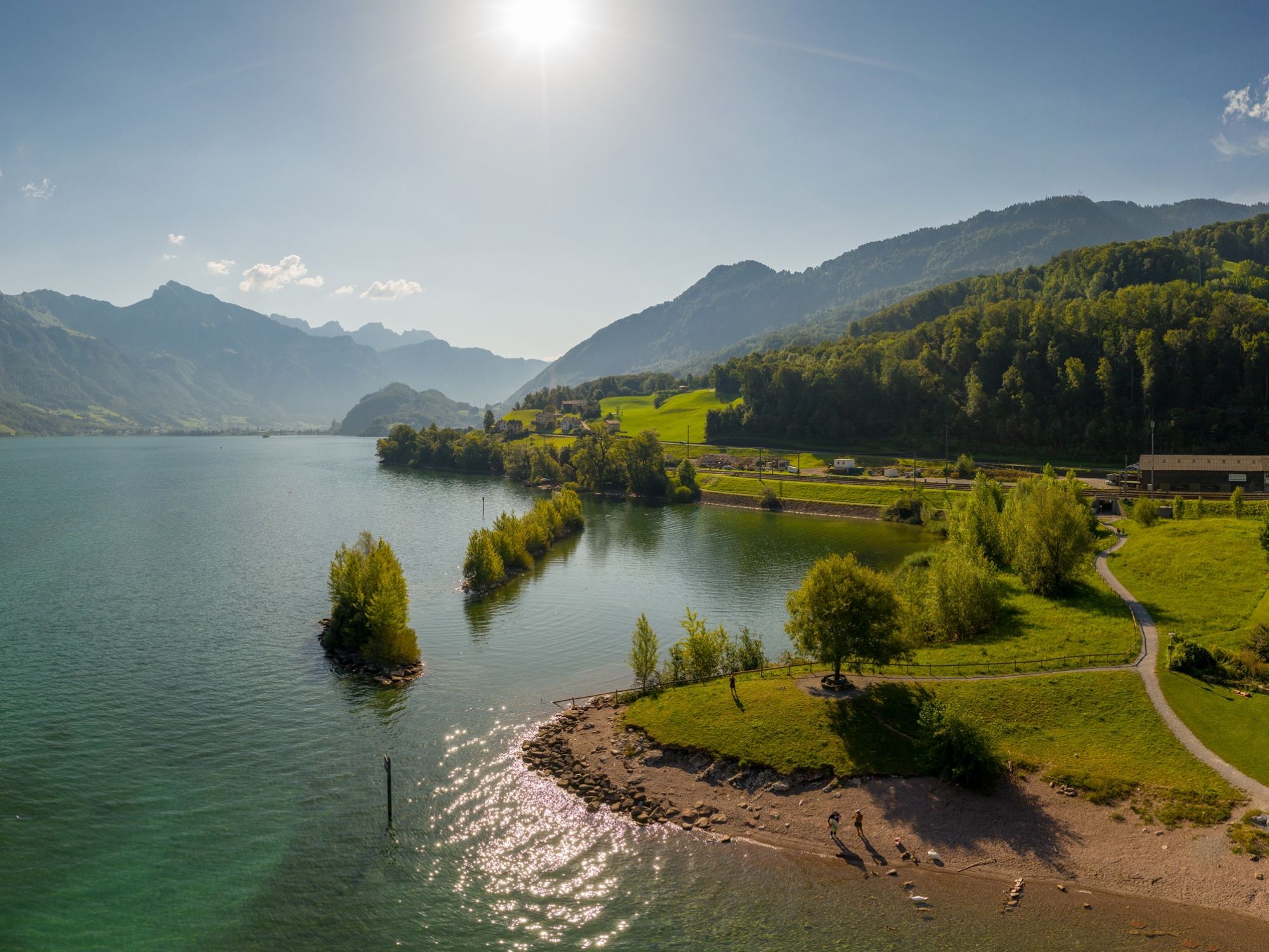 Plaje de înot_Walensee_Underterzen_2