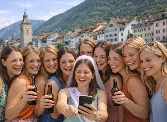 Chur'dan "Ayılma Partisi - Kızlar Versiyonu" Polterchallenge